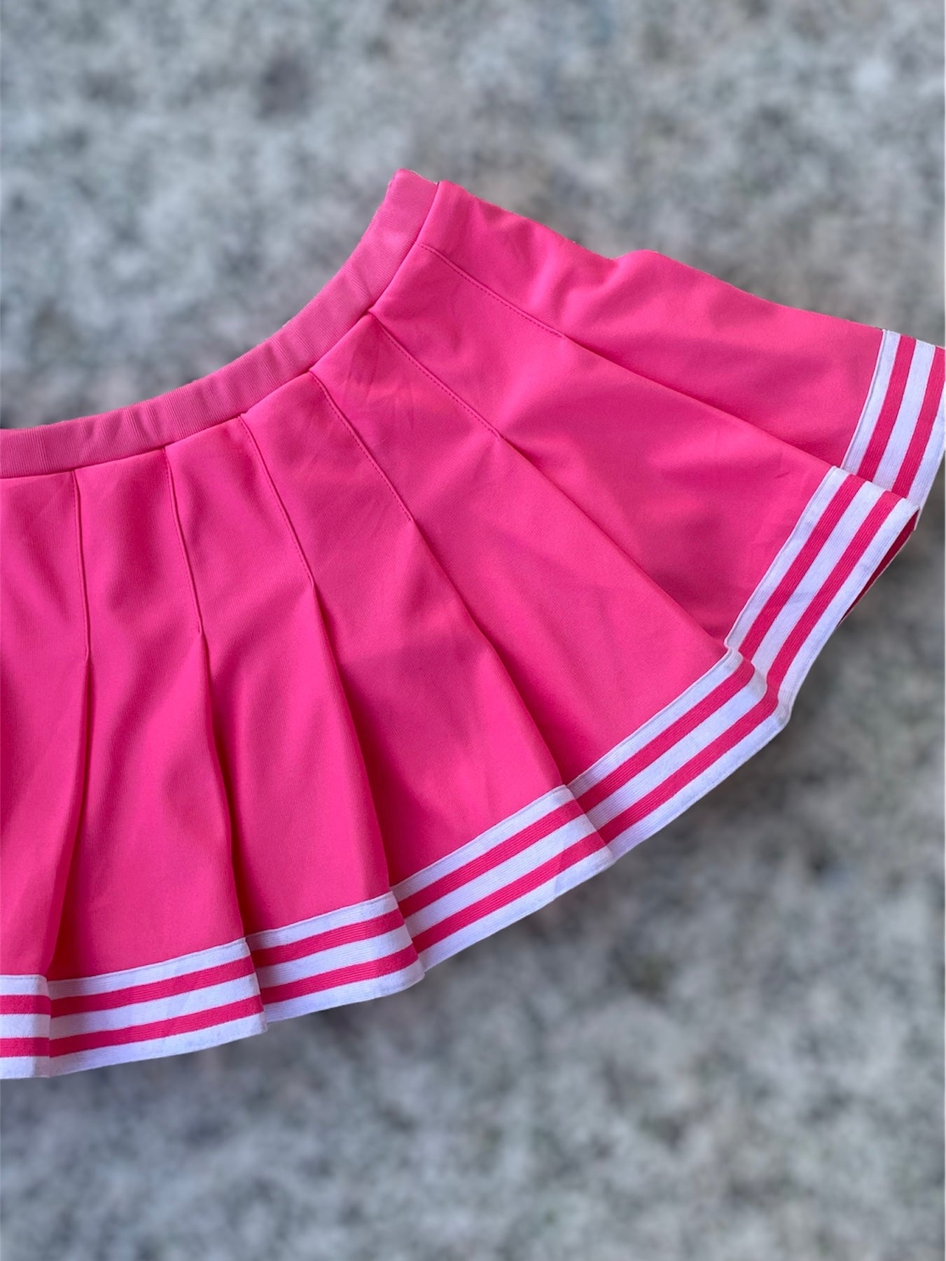 Pink cheerleading skirt The Modeva closet