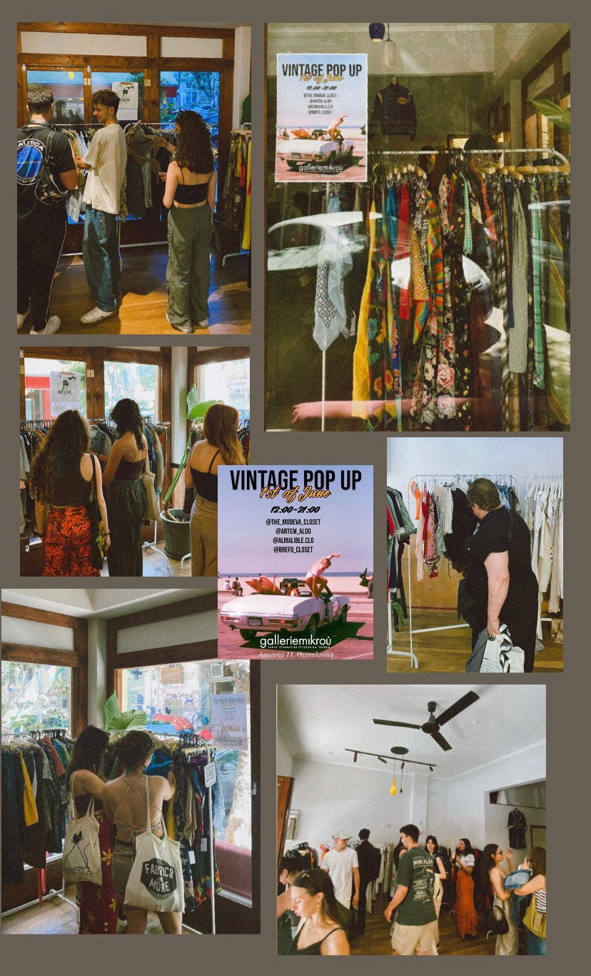 Vintage POP UP/ galeriemikrou