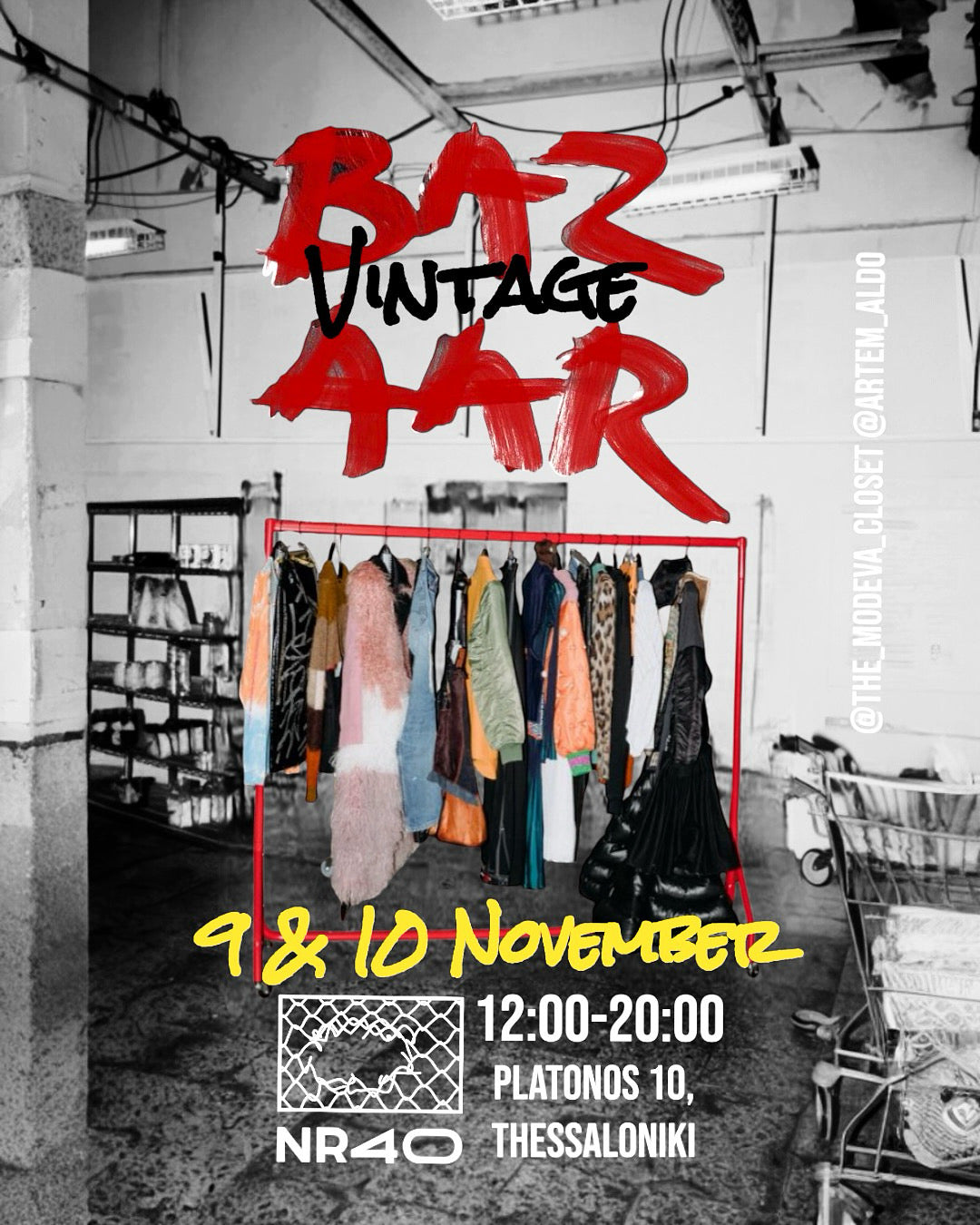 Vintage Bazaar 9 & 10 November | Nr40