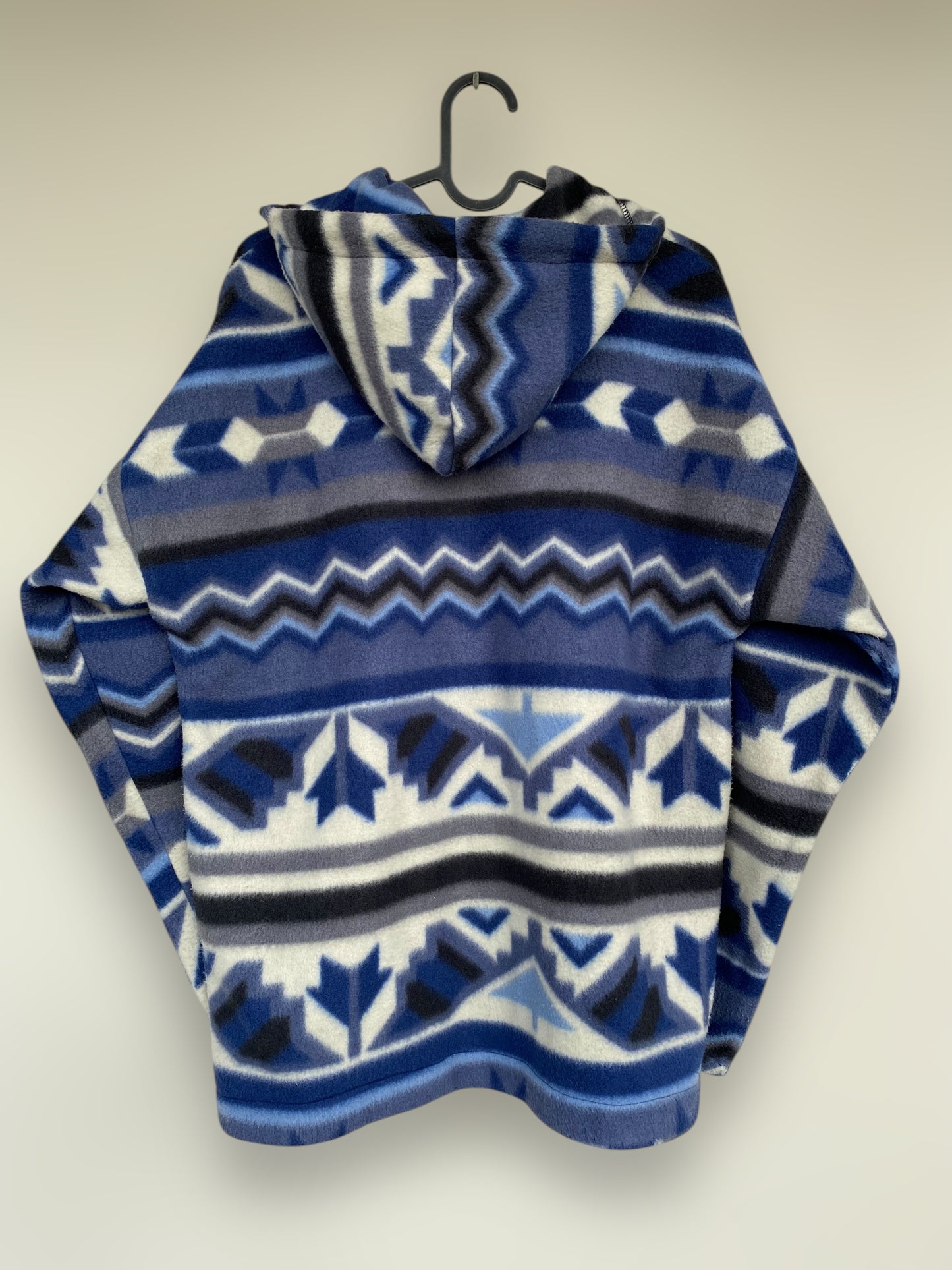 Crazy blue winter fleece