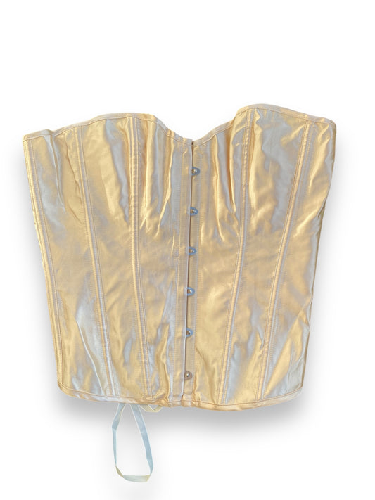 Vintage beige-gold corset