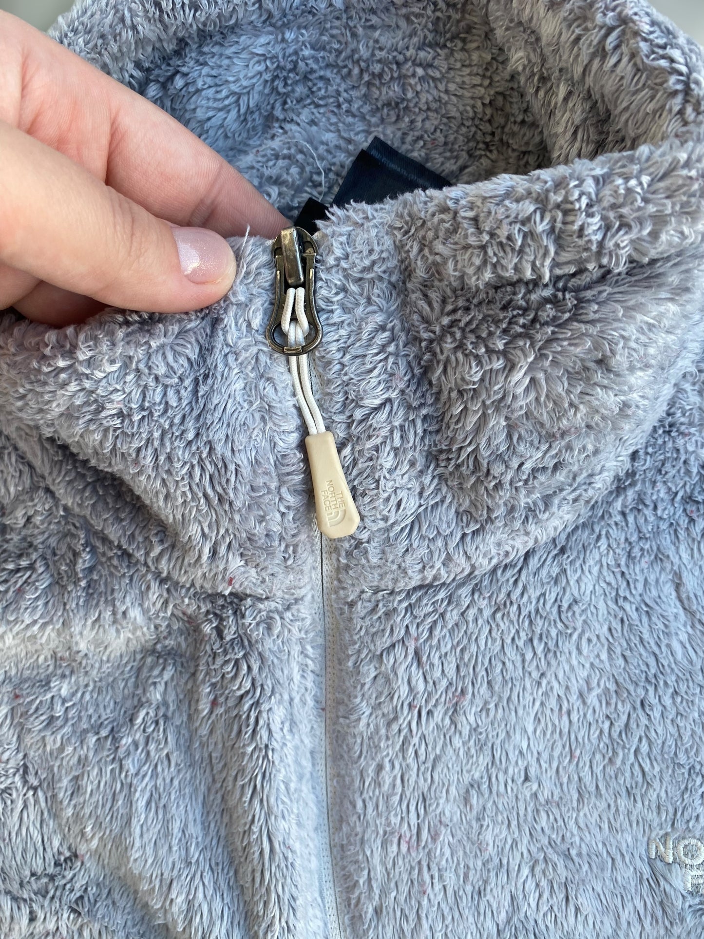 Ice grey The North Face fleece