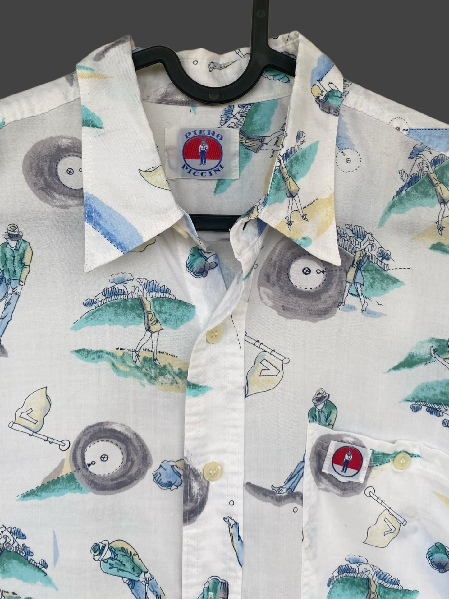 Golf prints vintage shirt