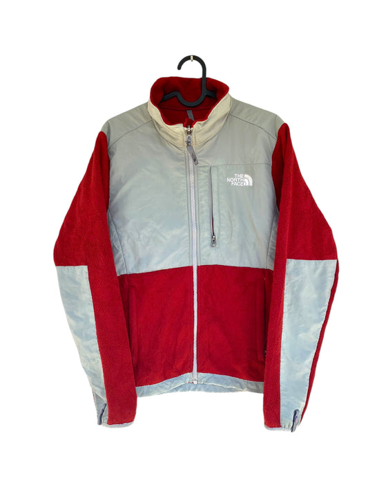 the North Face Denali red fleece