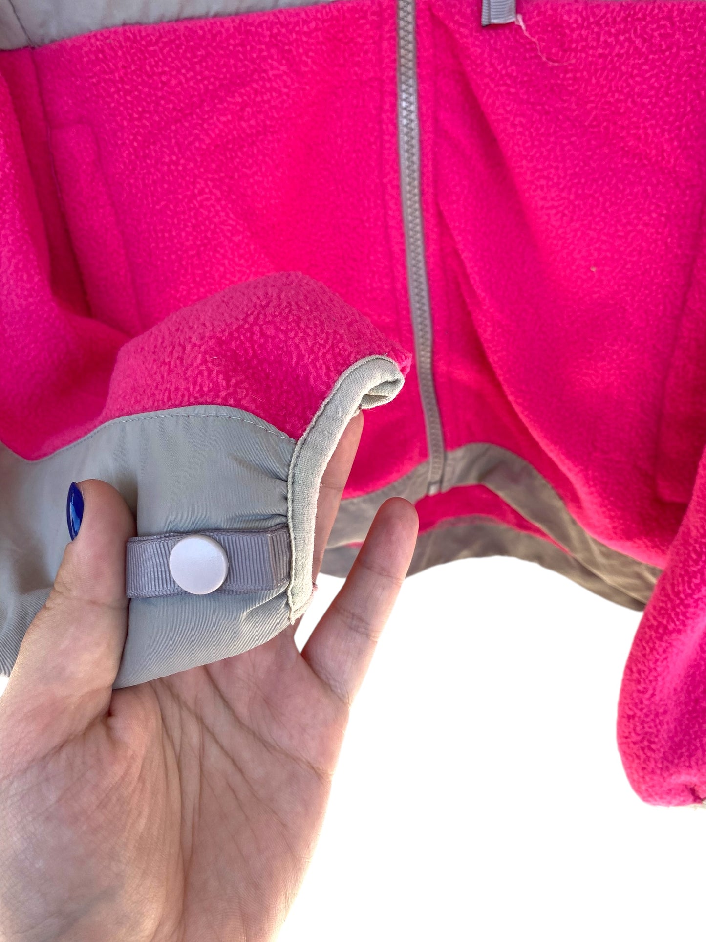 Fuchsia-Grey The North Face Denali fleece