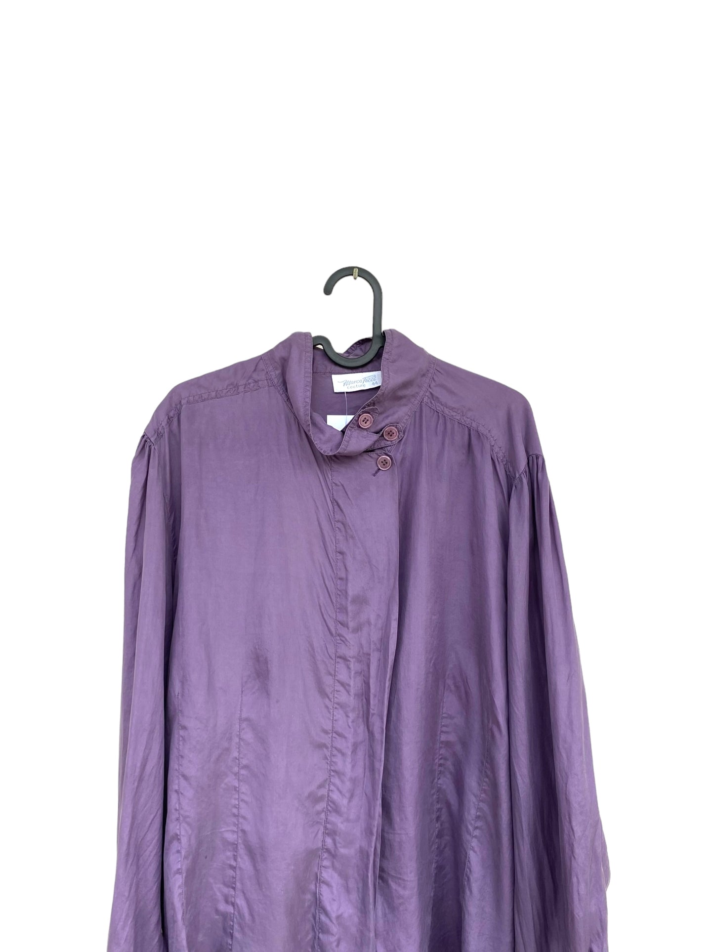 Marco Pecci cuture vintage silk shirt