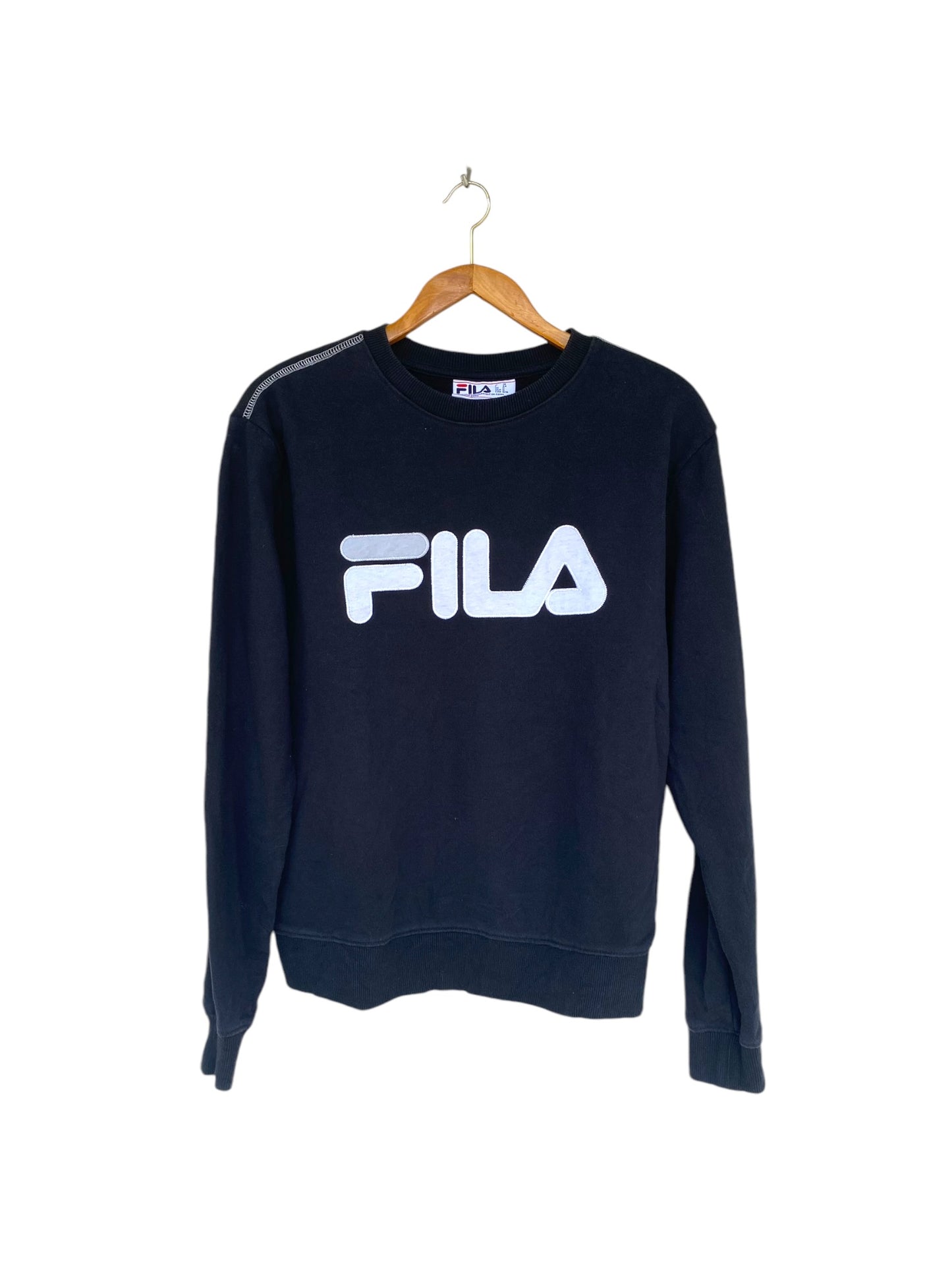 Fila black crewneck