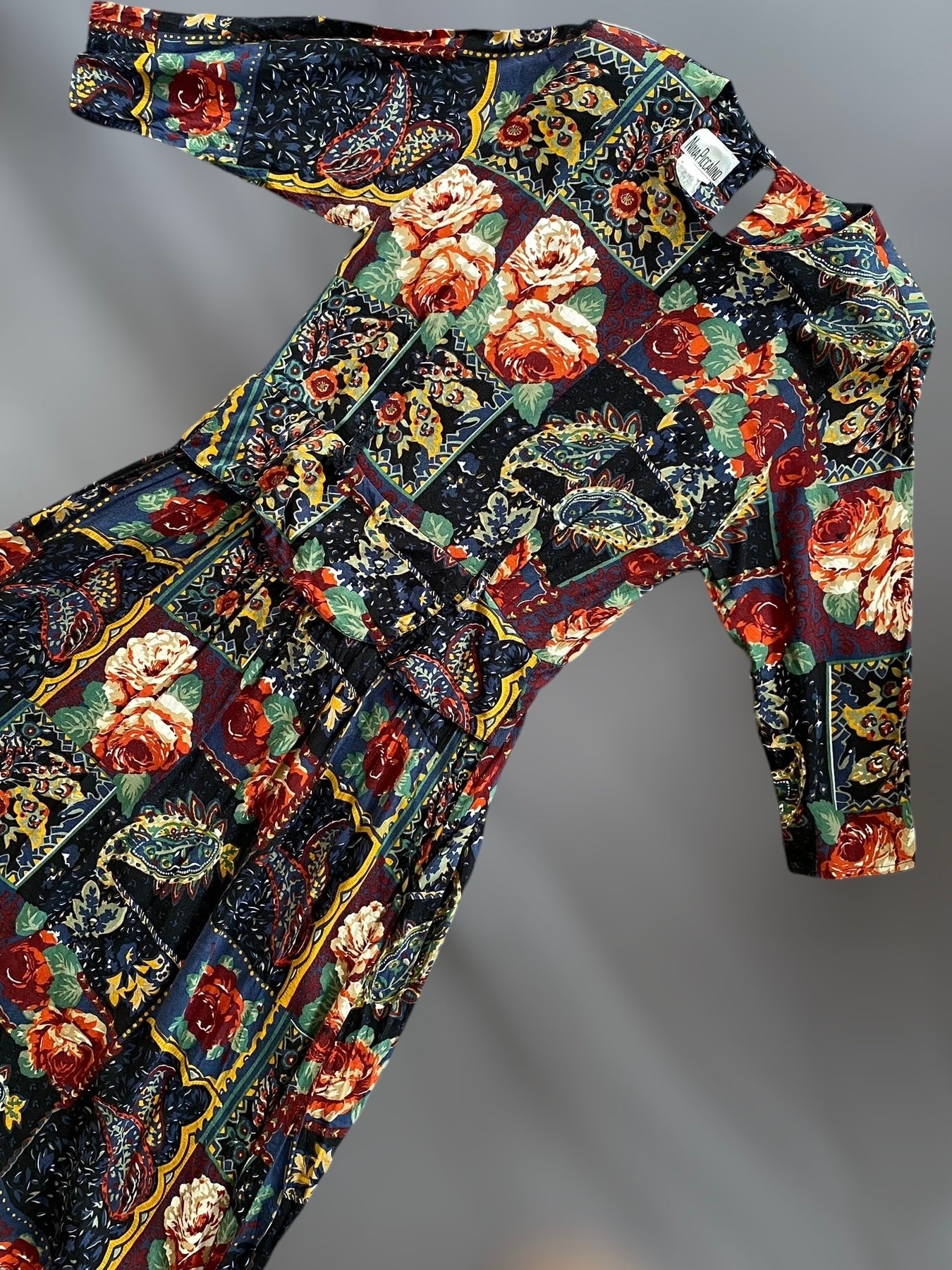 Nina Piccalino vintage floral dress