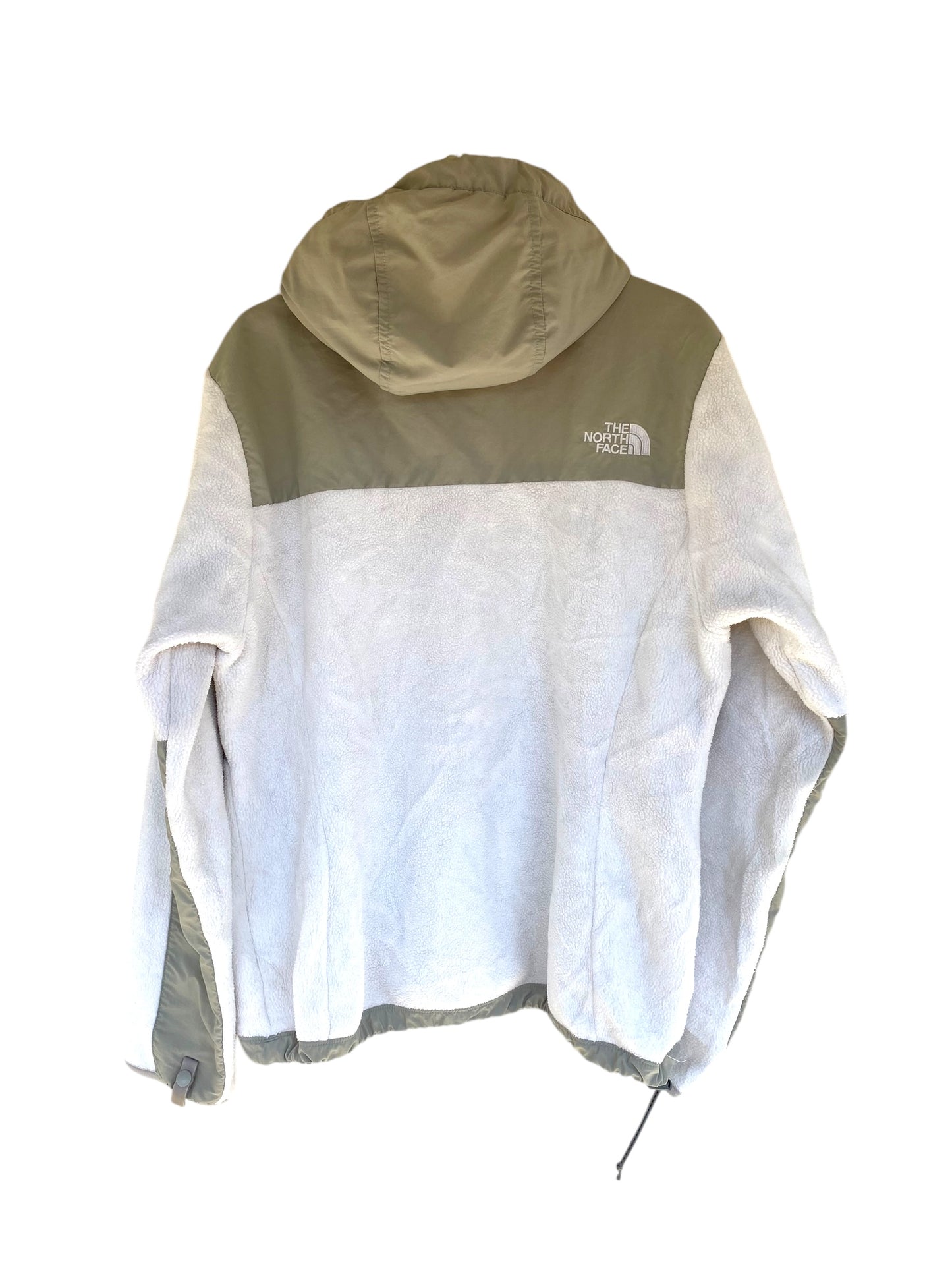 White- grey the North Face Denali fleece