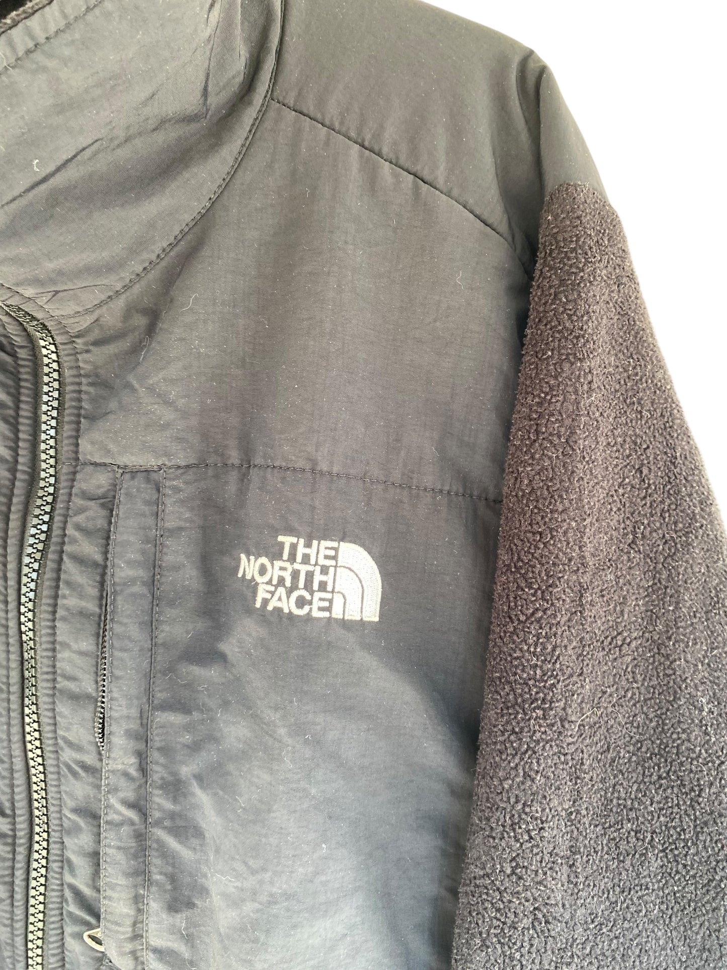 The North Face Denali black fleece