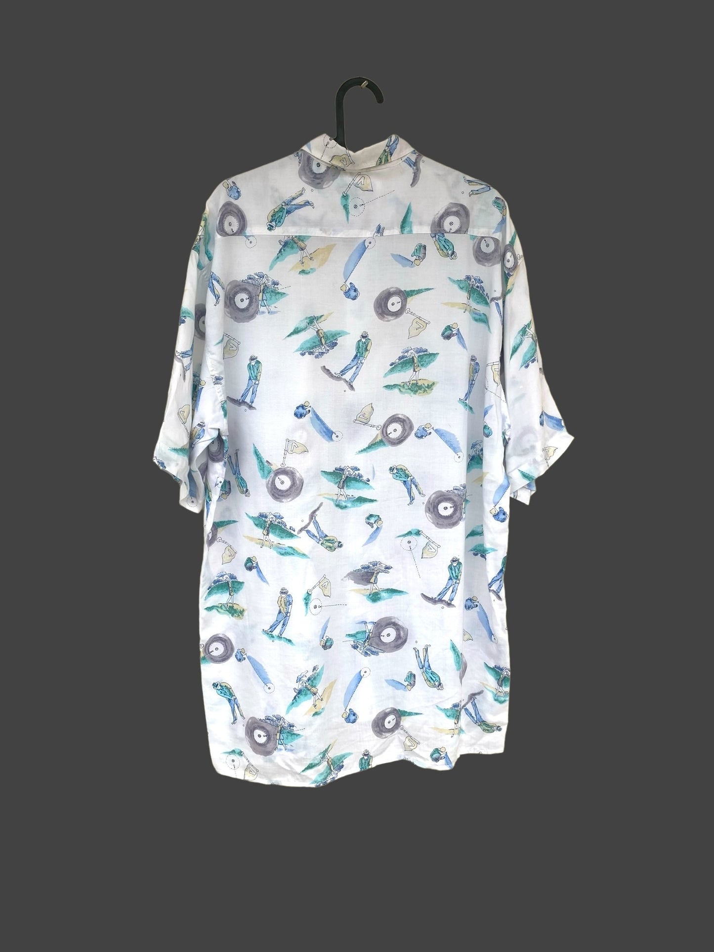 Golf prints vintage shirt