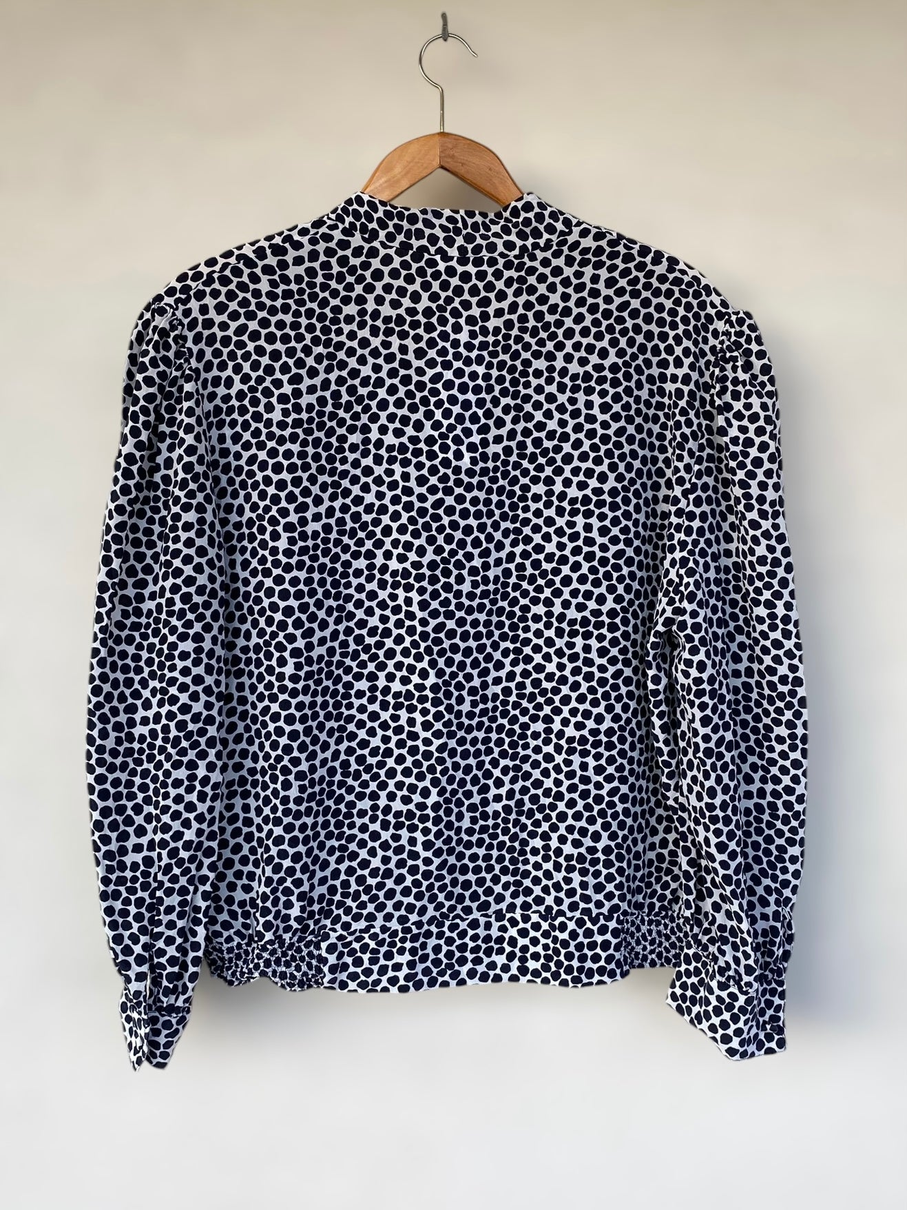 Dalmatian vintage silk shirt