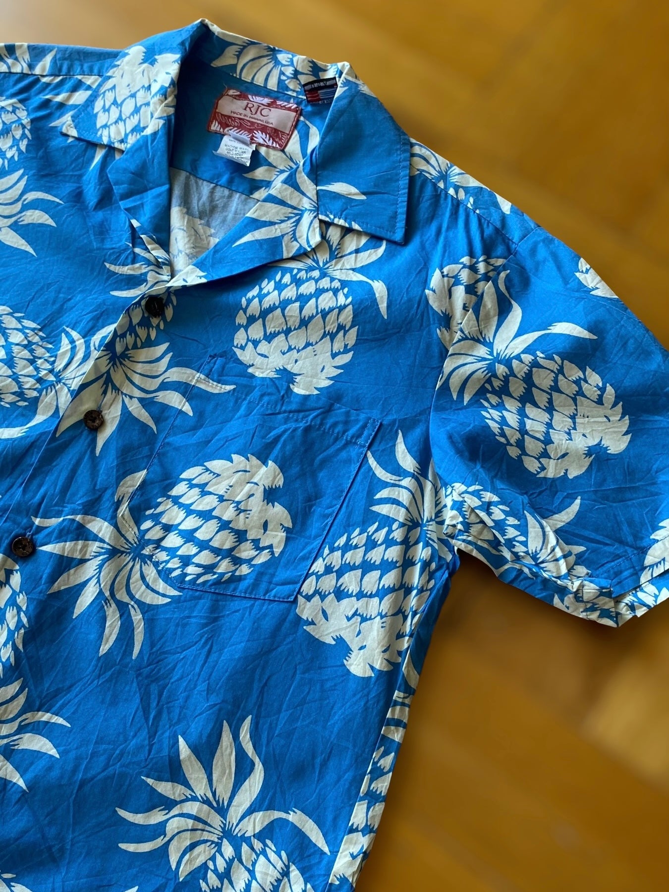 Pineapple Hawaiian shirt