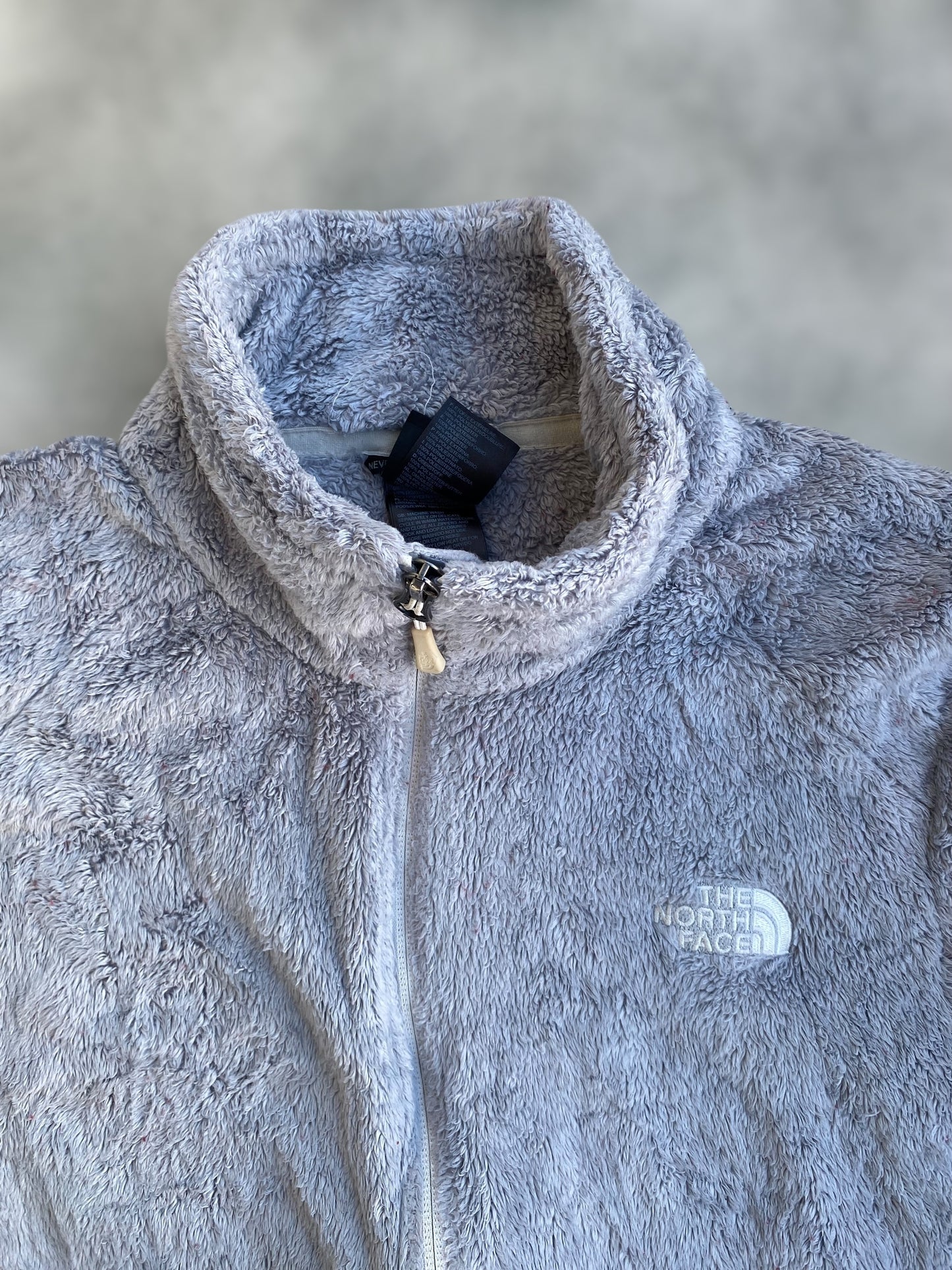 Ice grey The North Face fleece