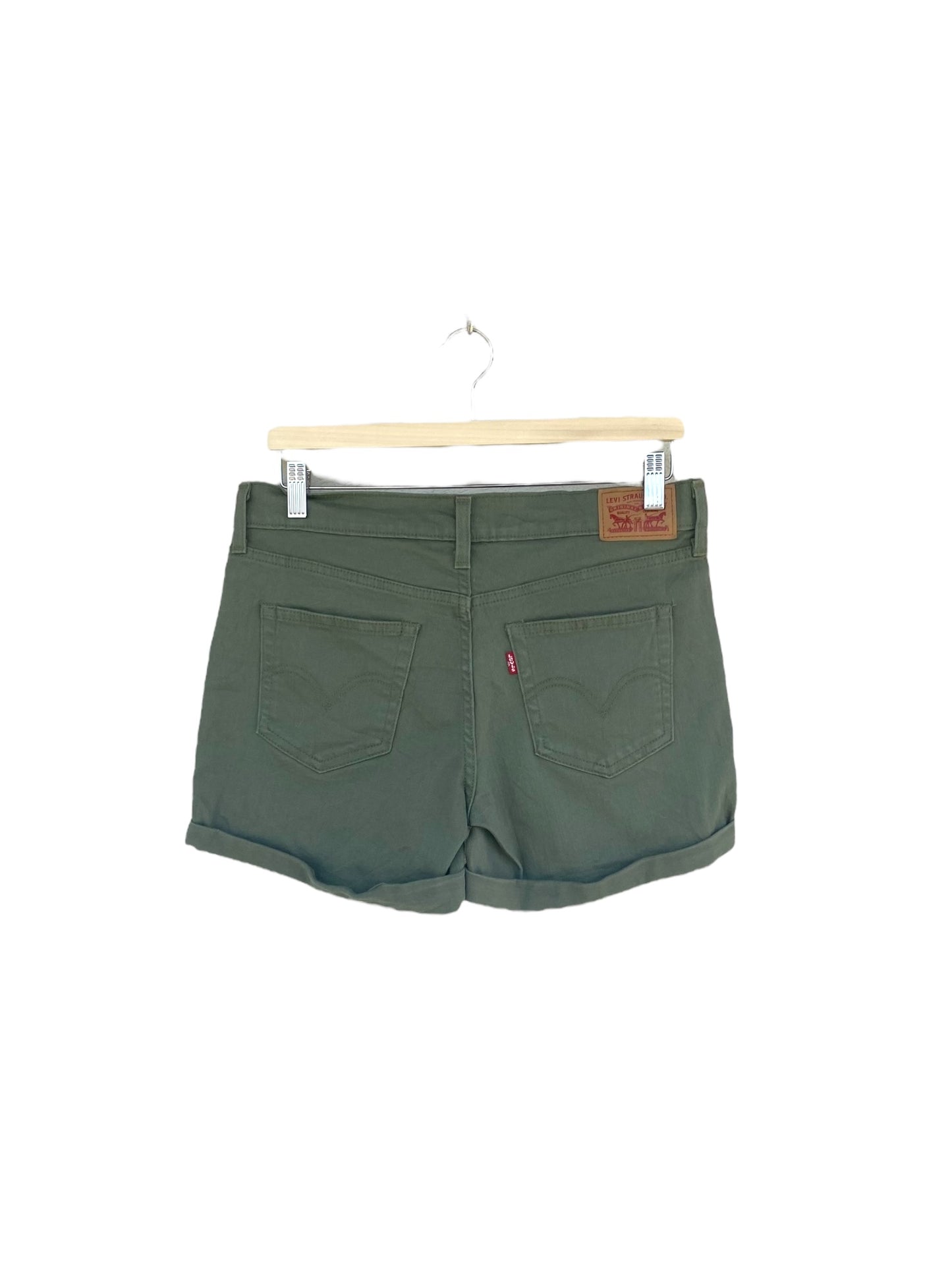 Levi’s olive shorts