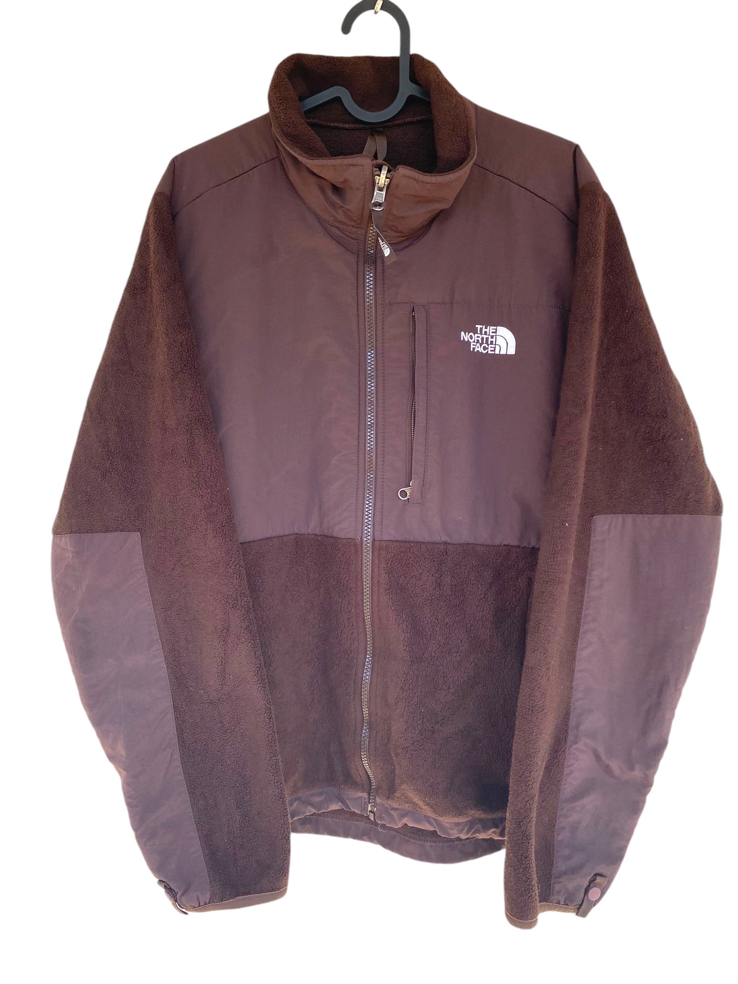 Brown the North Face fleece