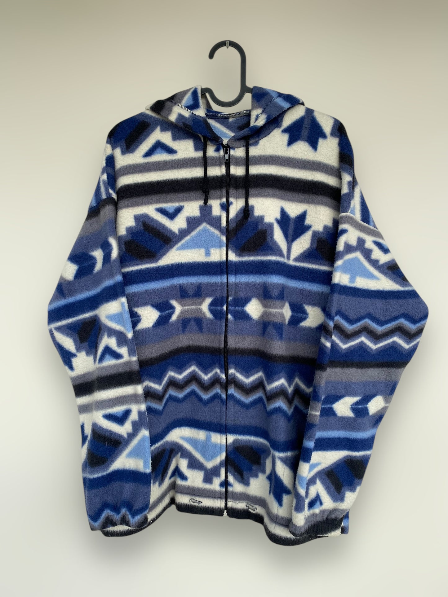 Crazy blue winter fleece