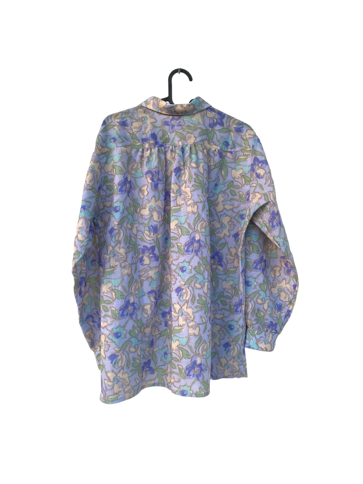 Lavender floral vintage shirt