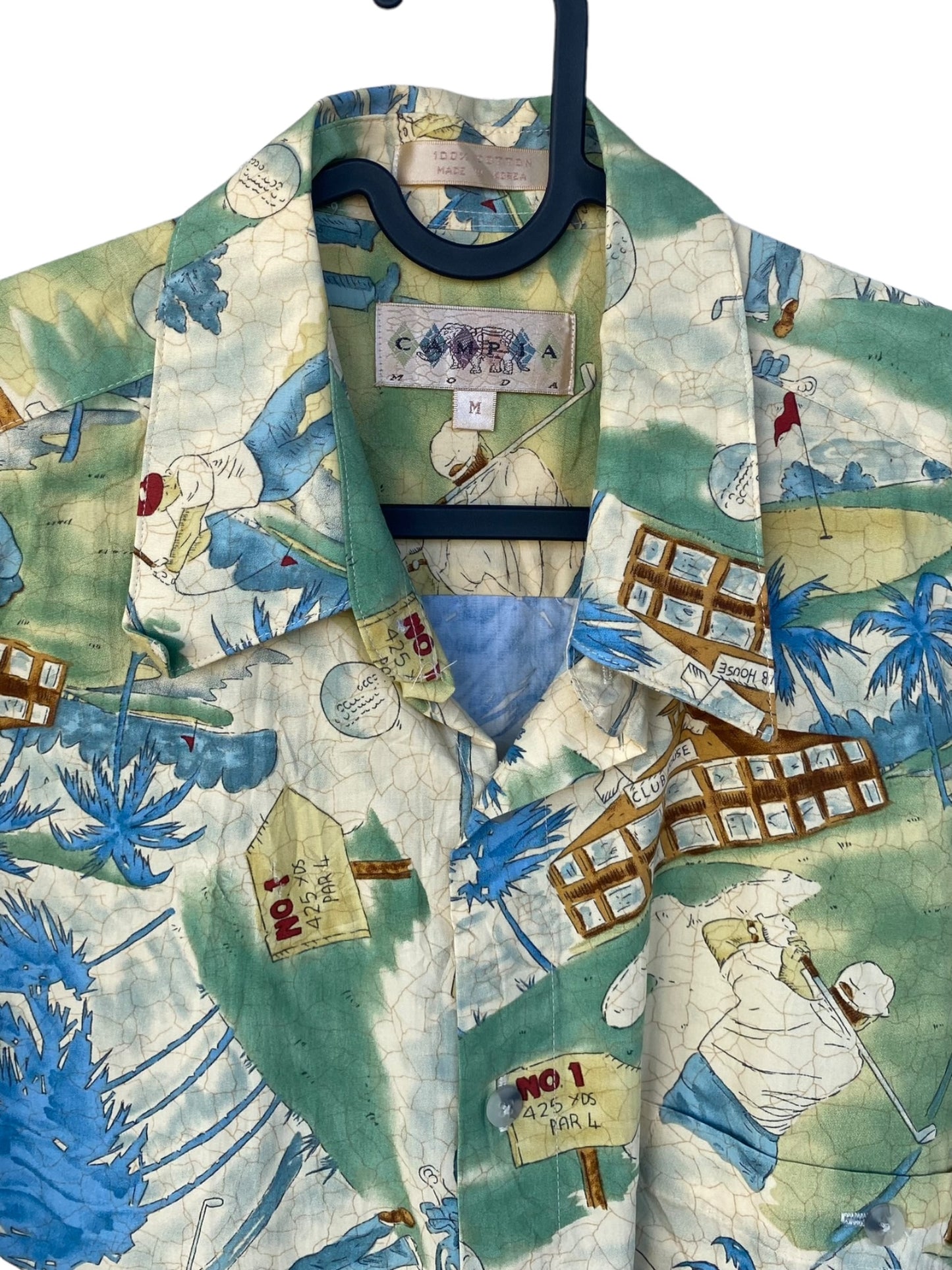 Hawaiian golf vintage shirt