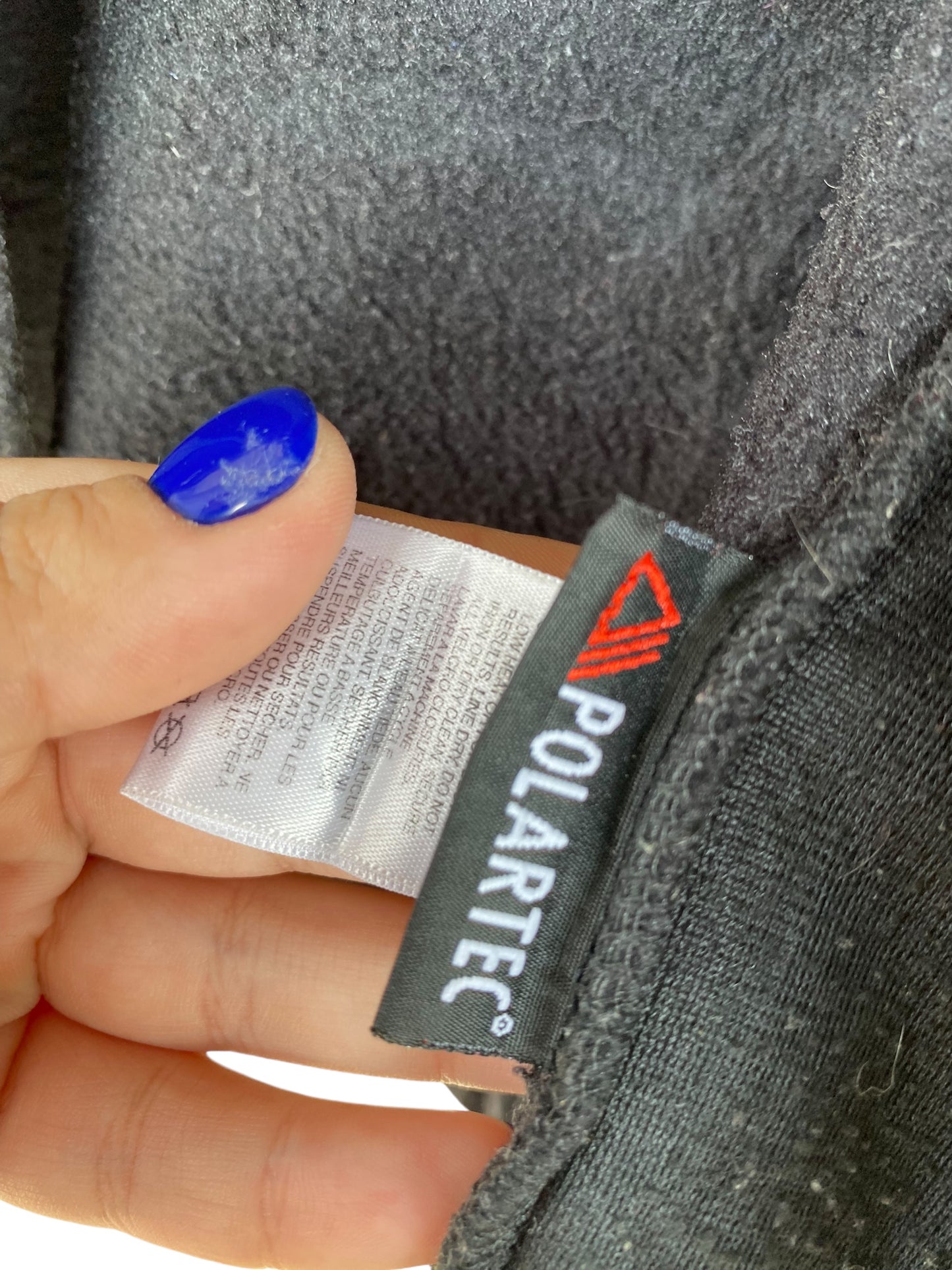 Black The North Face Denali fleece