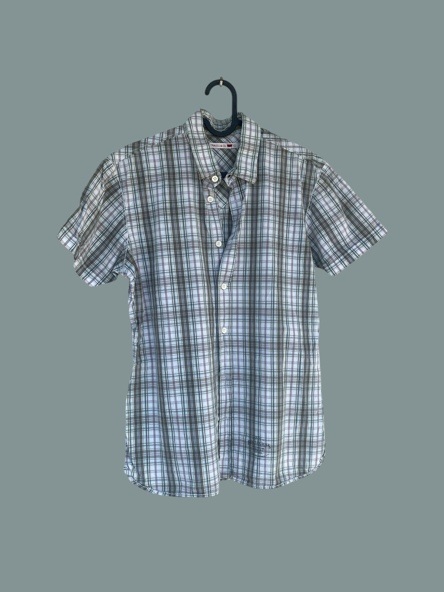 Levi’s checkered olive shirt