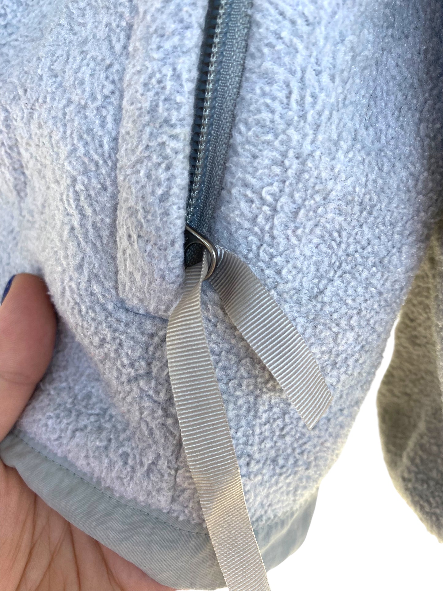 Grey the North Face Denali fleece