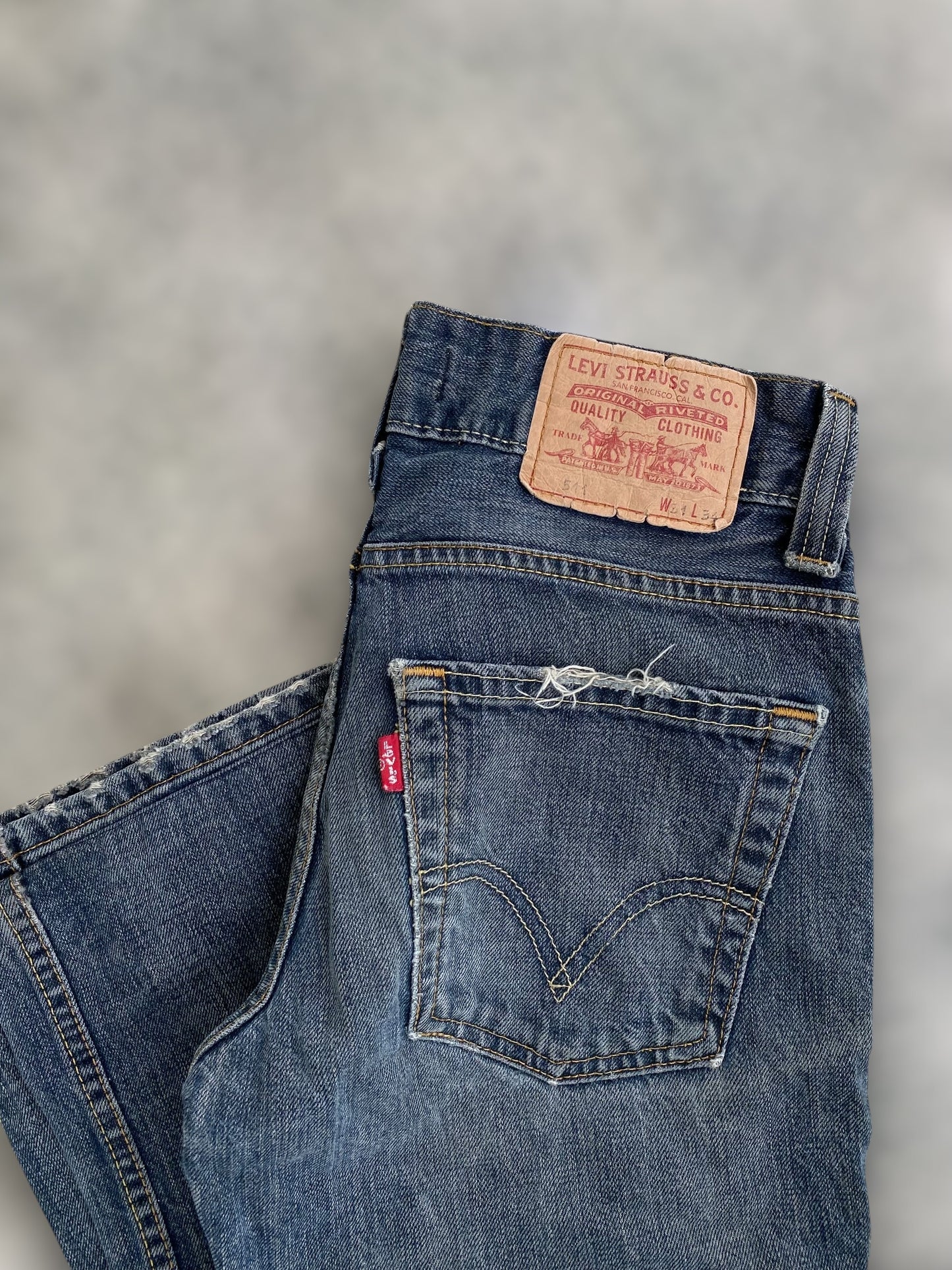 Levi’s 511 dusty jeans (M)