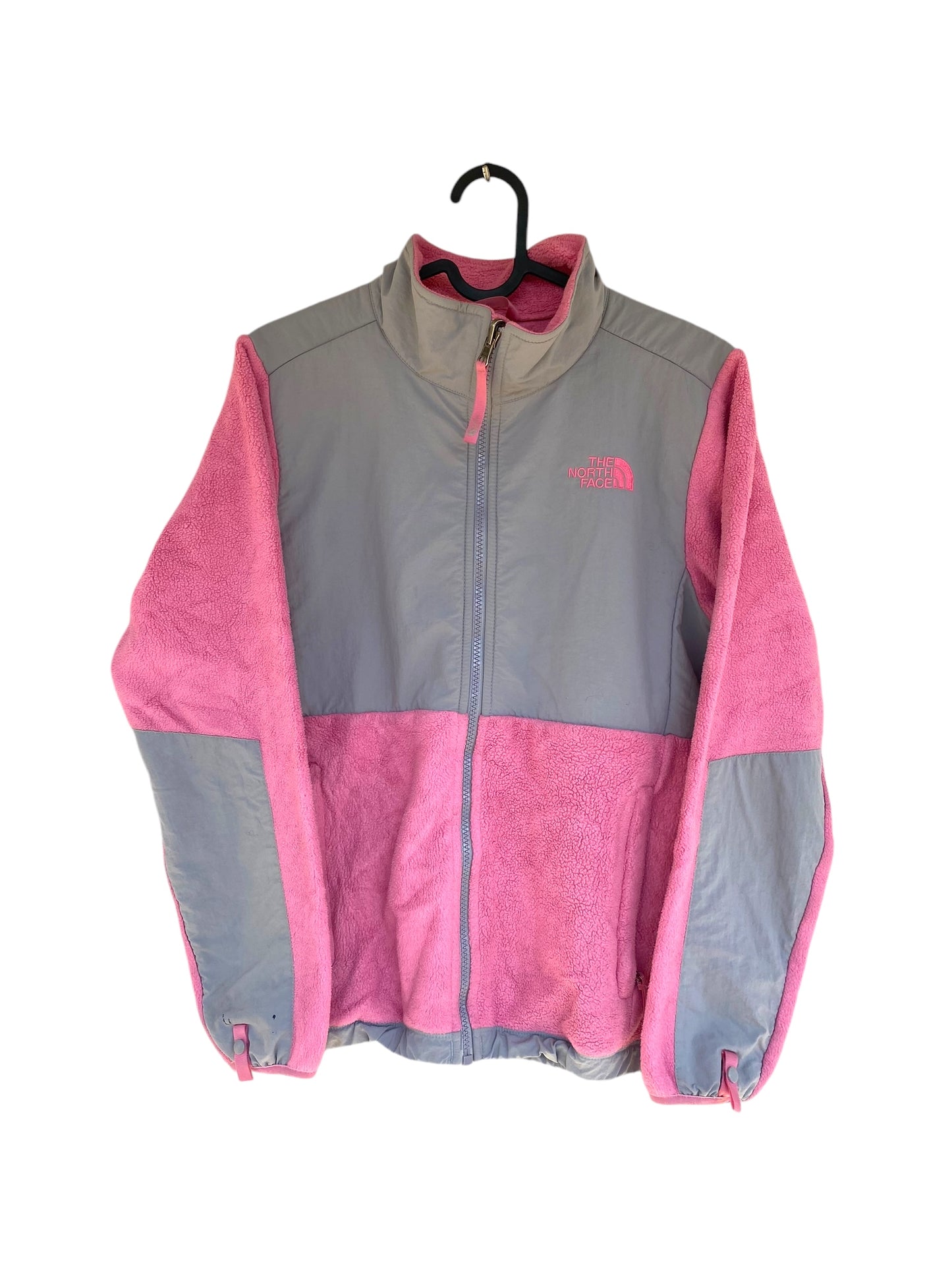 Pink-Grey The North Face Denali fleece