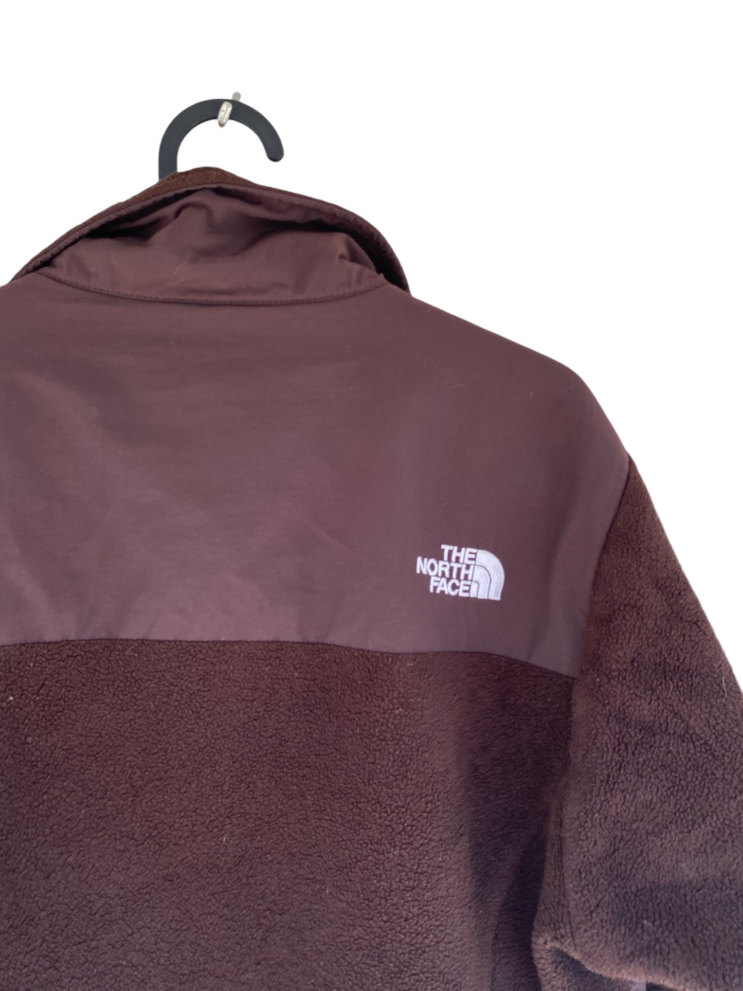 Brown the North Face fleece