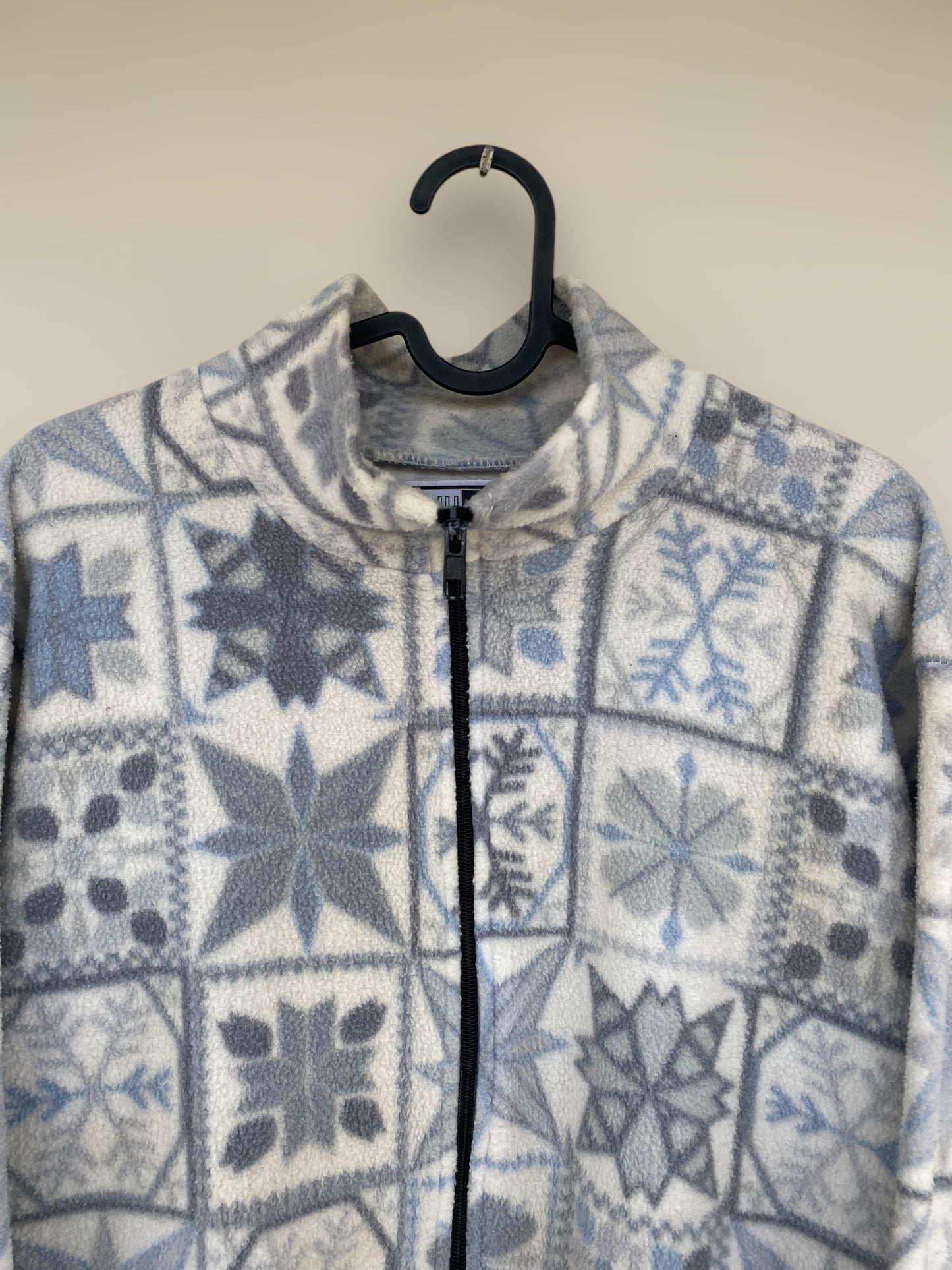 Snowflakes vintage fleece