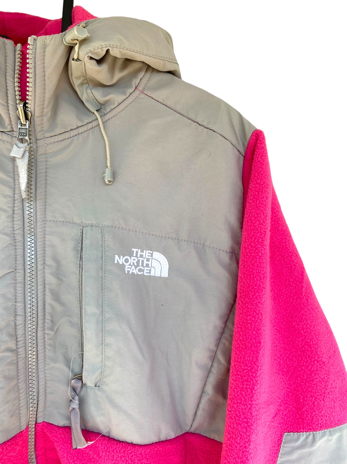 Fuchsia-Grey The North Face Denali fleece