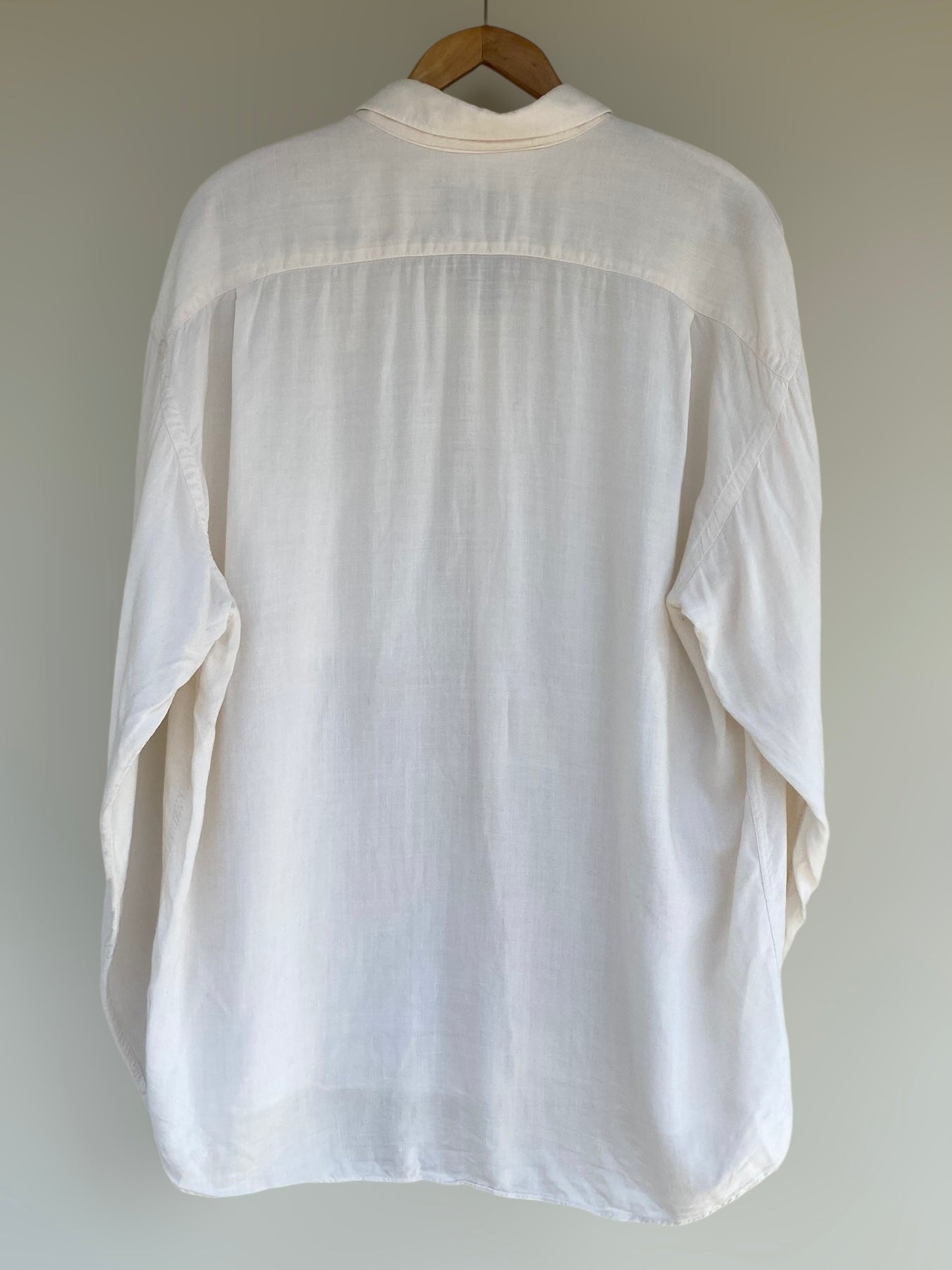 YSL Vintage shirt in sugar white color