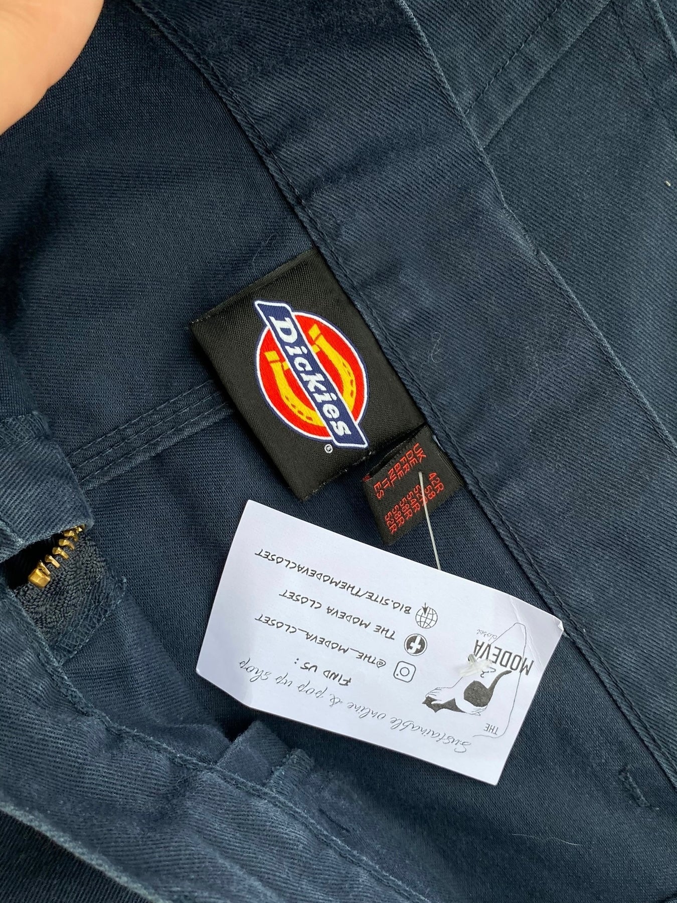 Dickies blue cargo