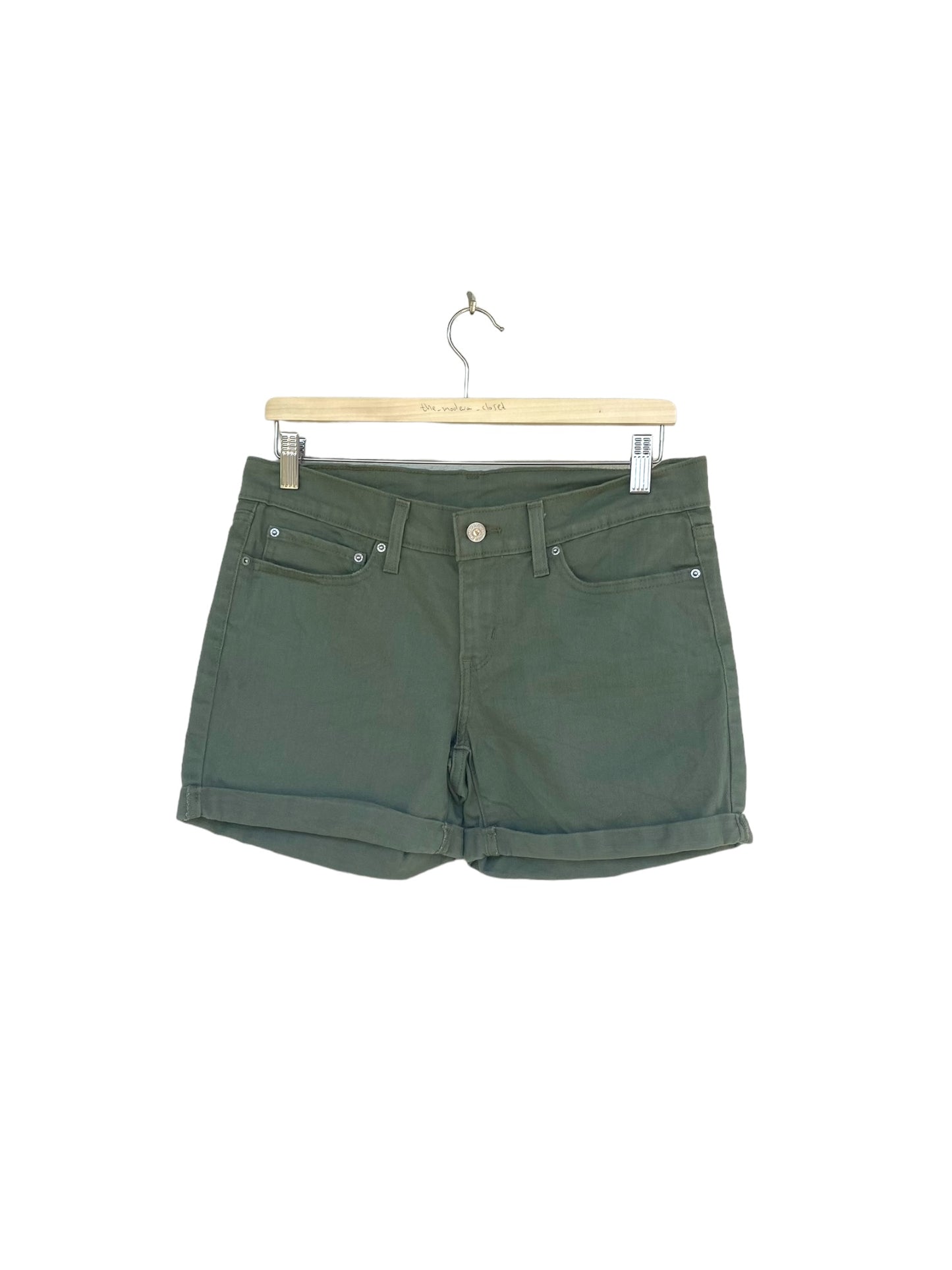 Levi’s olive shorts