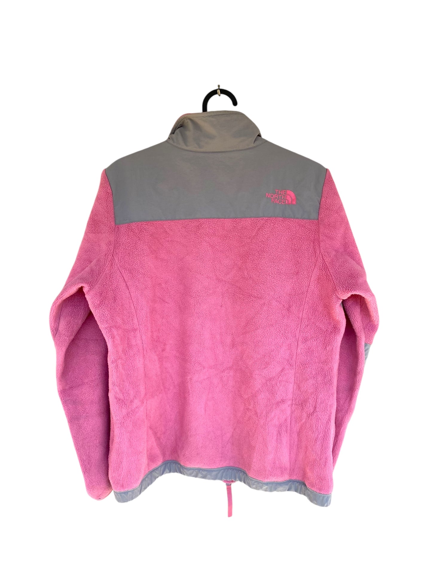 Pink-Grey The North Face Denali fleece