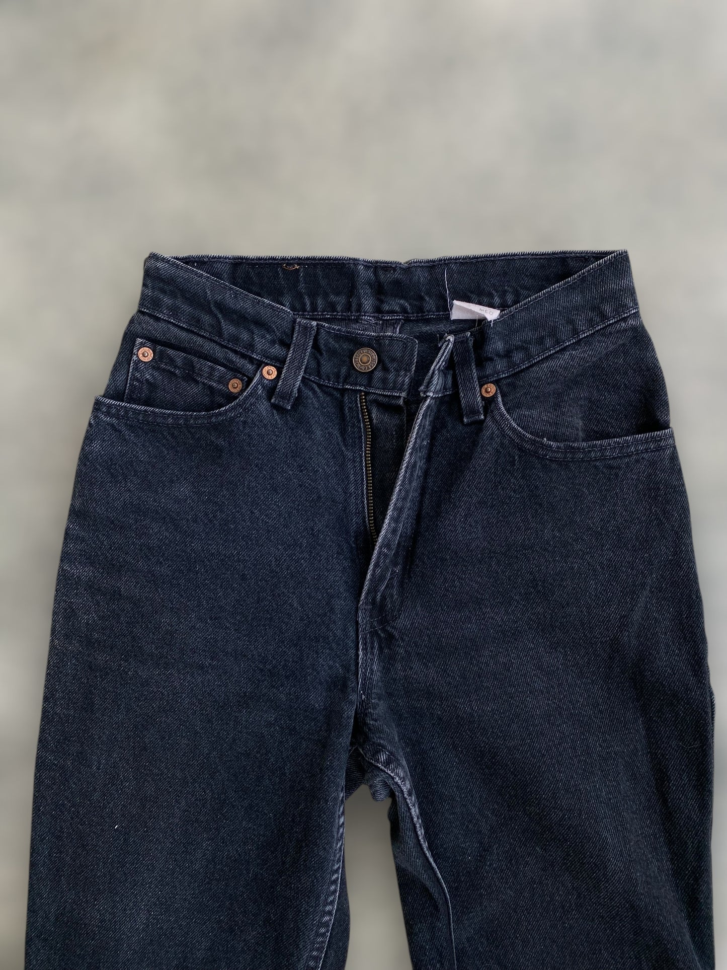 Dusty black Levi’s 512 jeans (S)