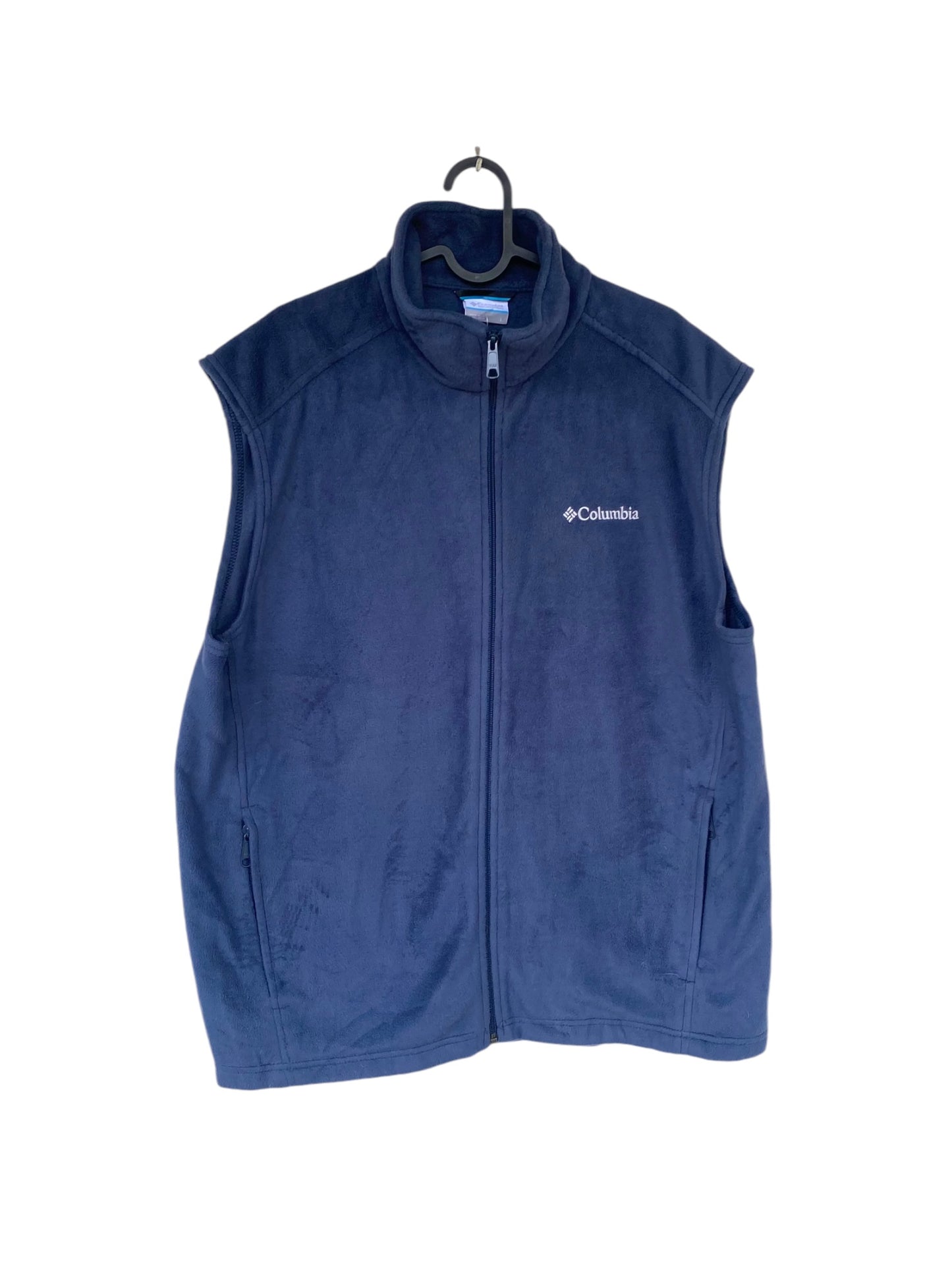 Columbia blue fleece vest