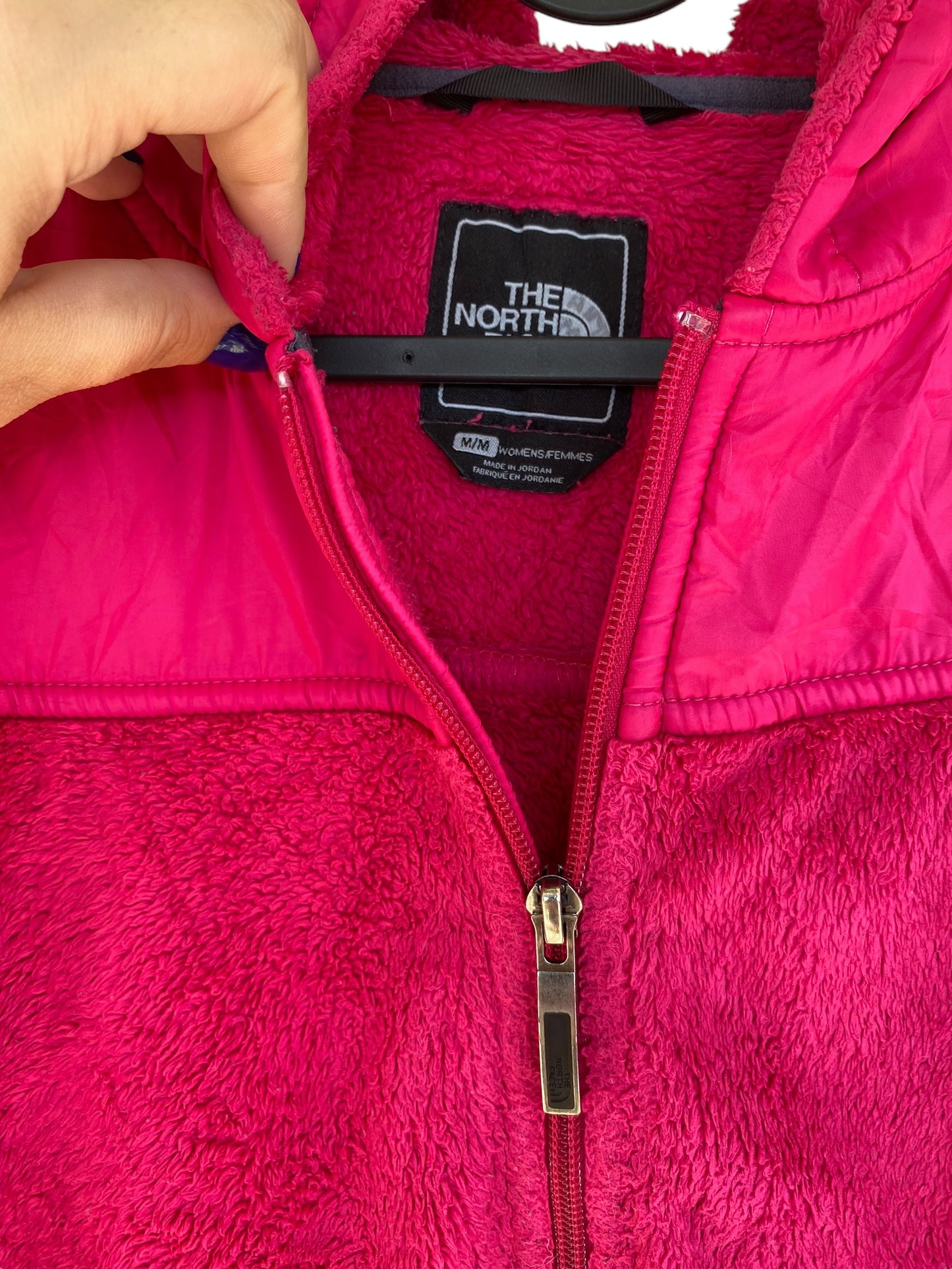 The North face Denali magenta fleece