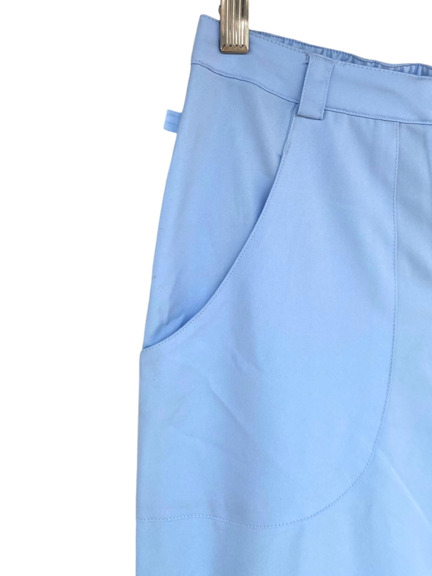 Sky blue adidas track pants