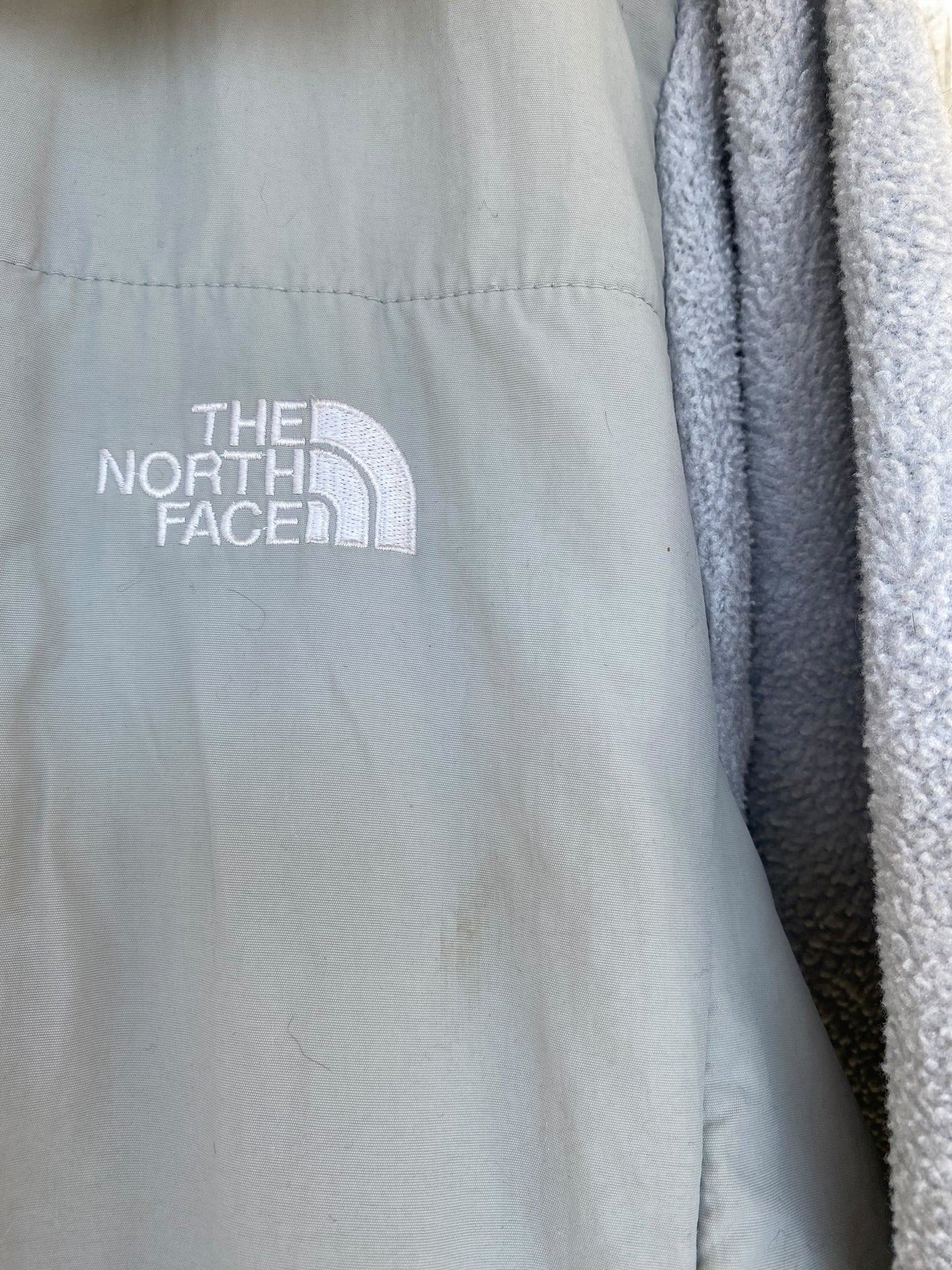 Grey the North Face Denali fleece