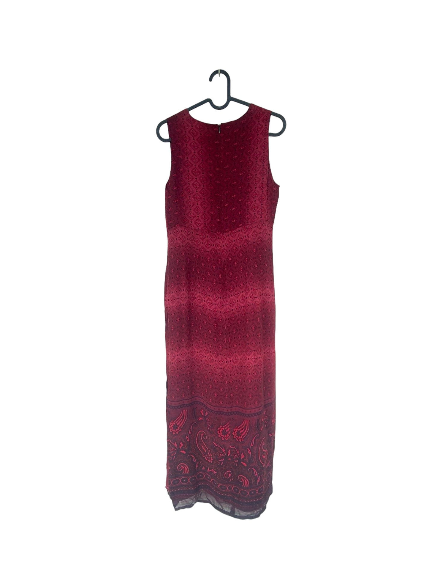 Burgundy vintage dress