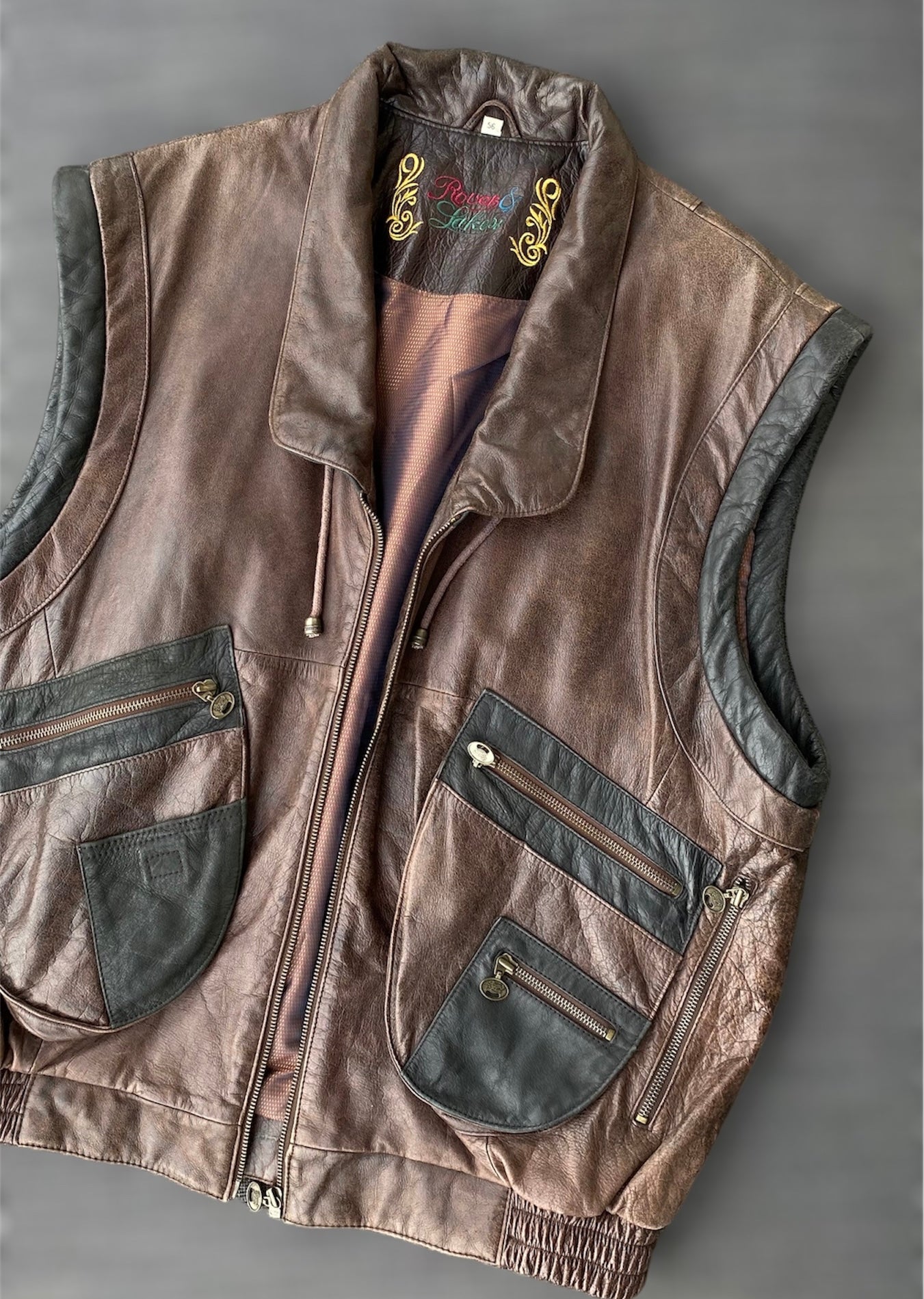 Vintage Leather Vest