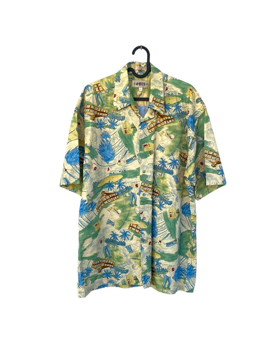 Hawaiian golf vintage shirt