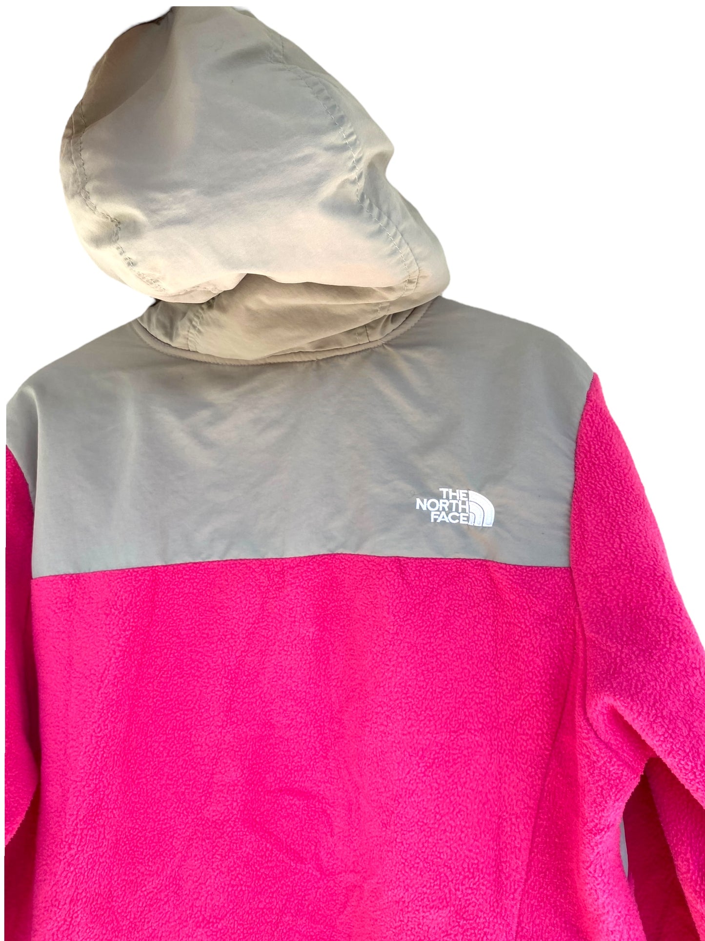 Fuchsia-Grey The North Face Denali fleece