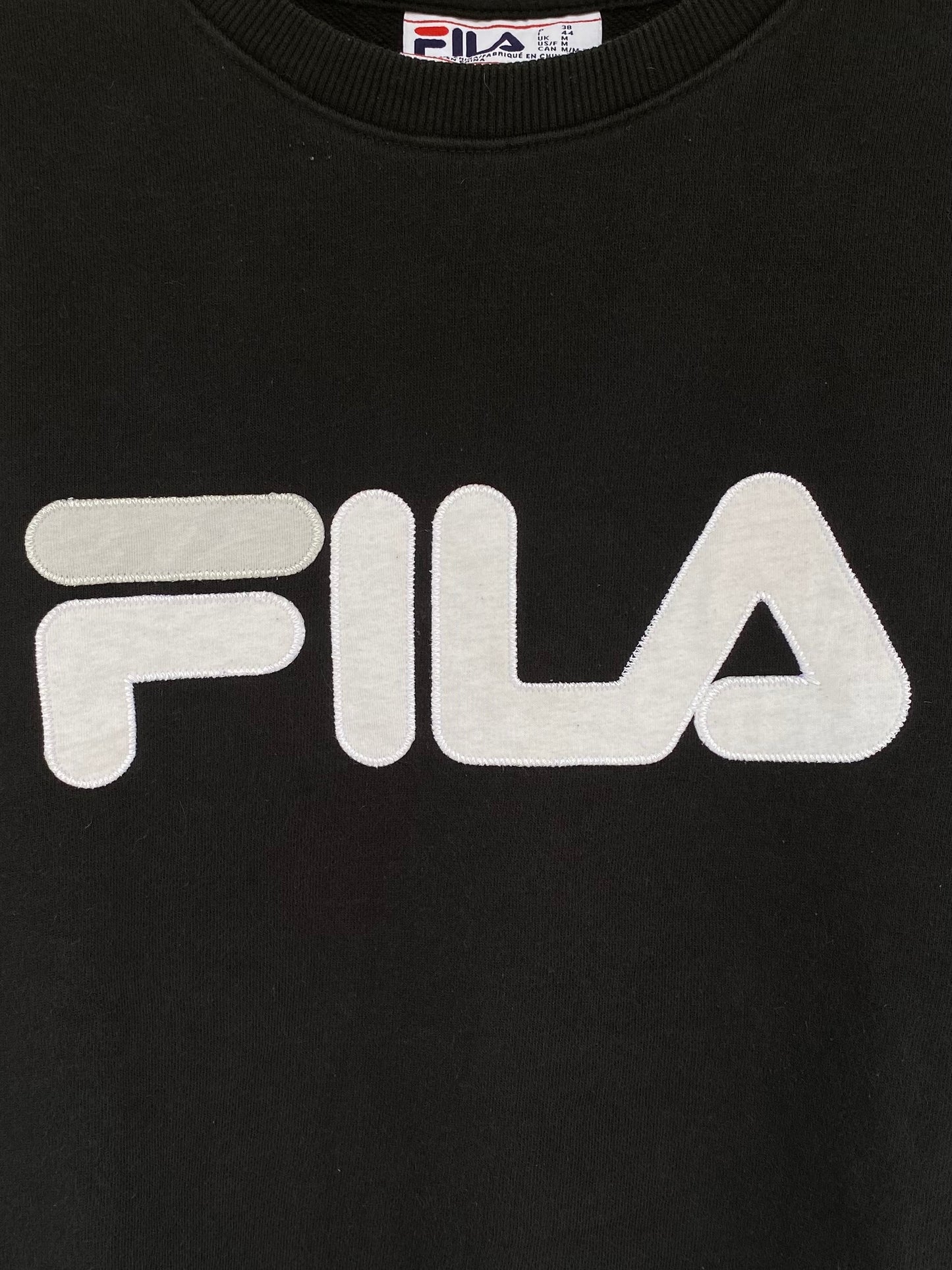 Fila black crewneck