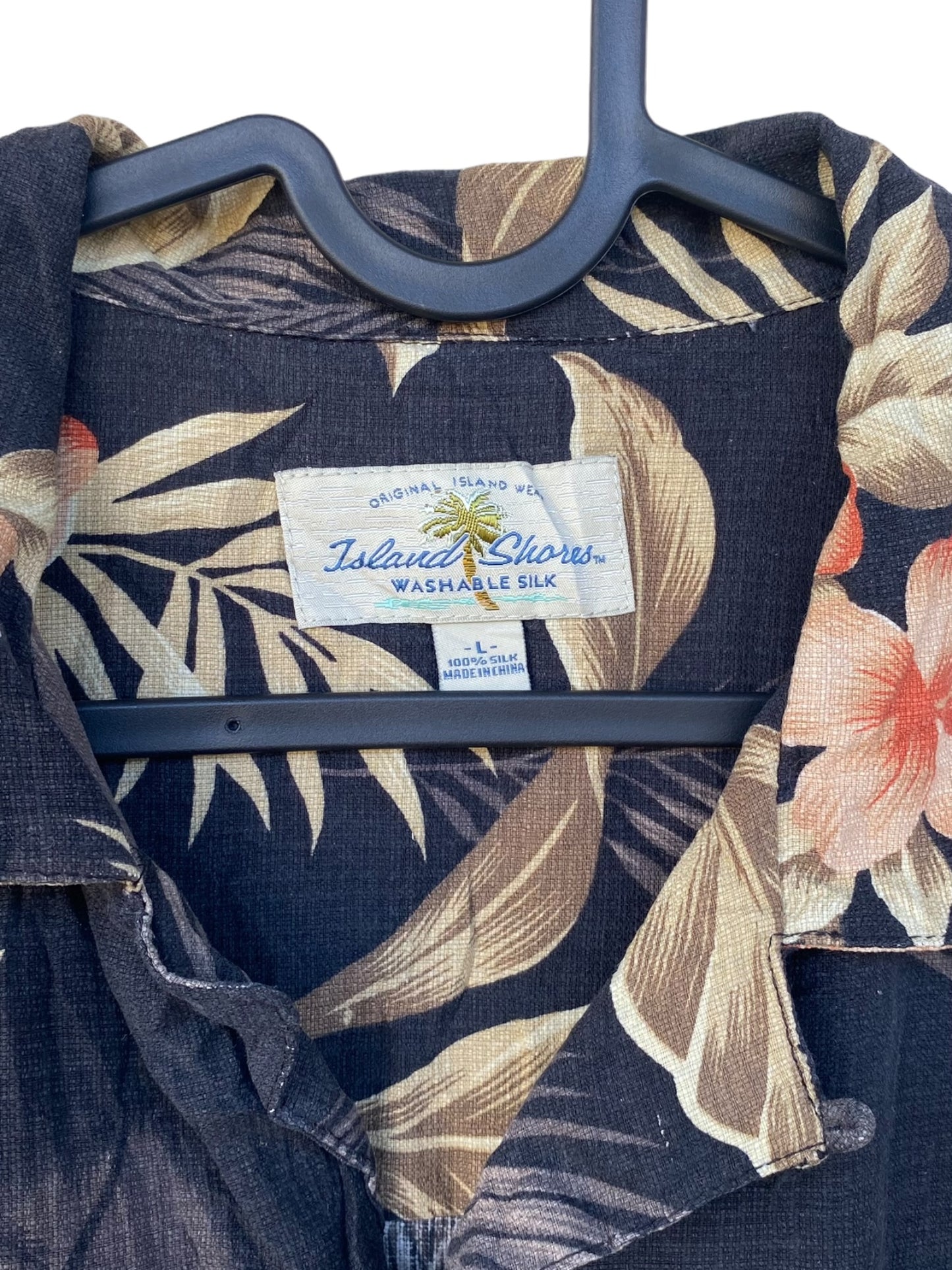 Hawaiian flowers vintage shirt