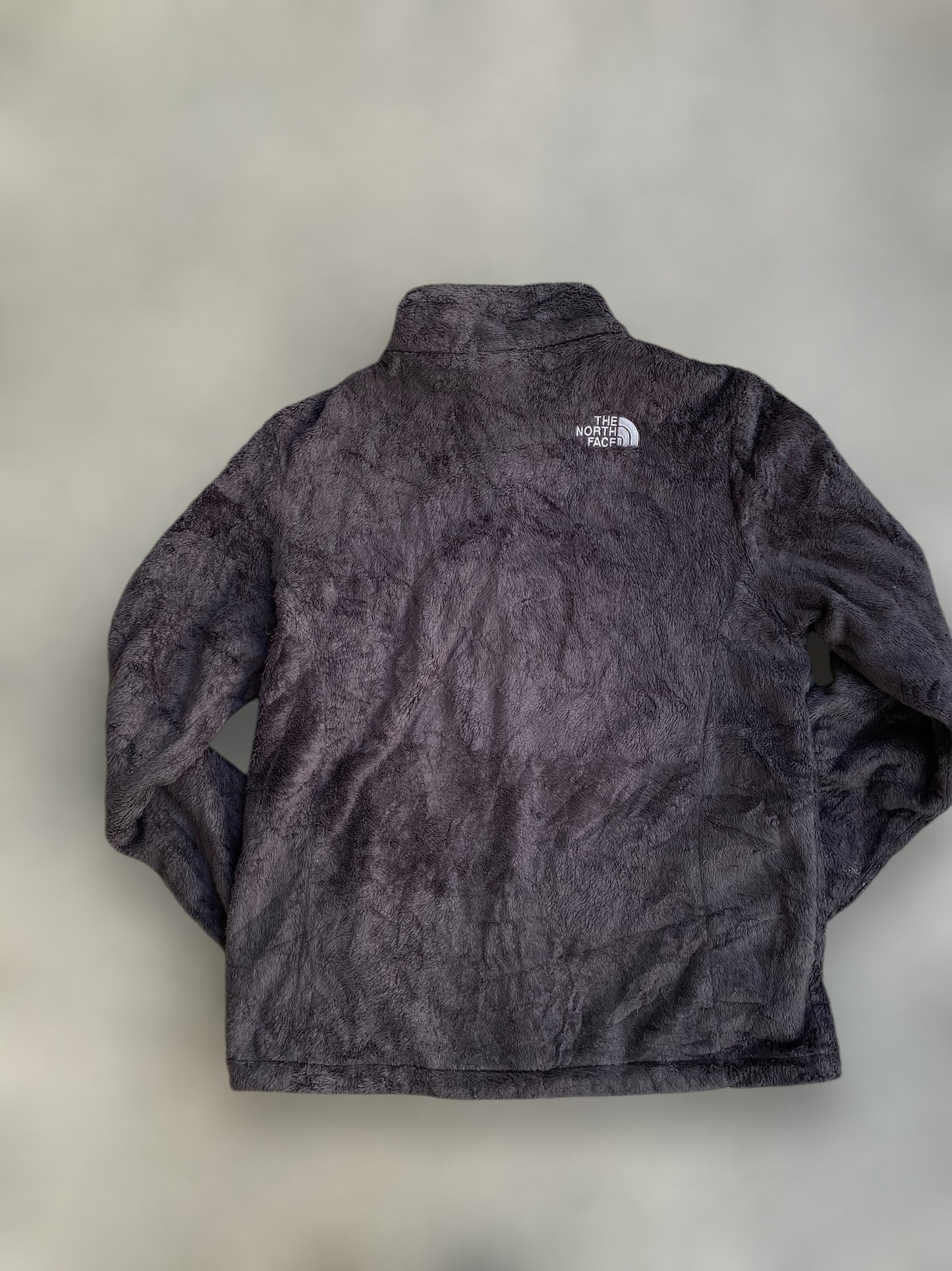 Dark gray The North Face furry fleece