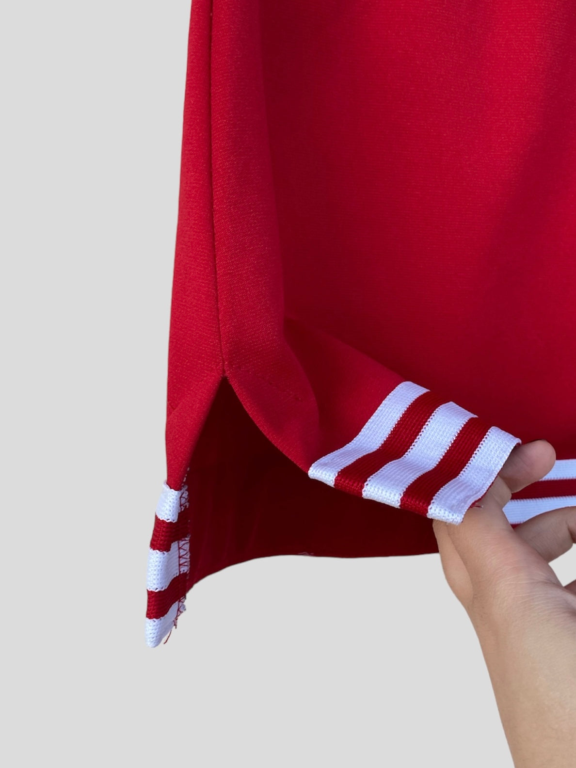 American cheerleader red skirt