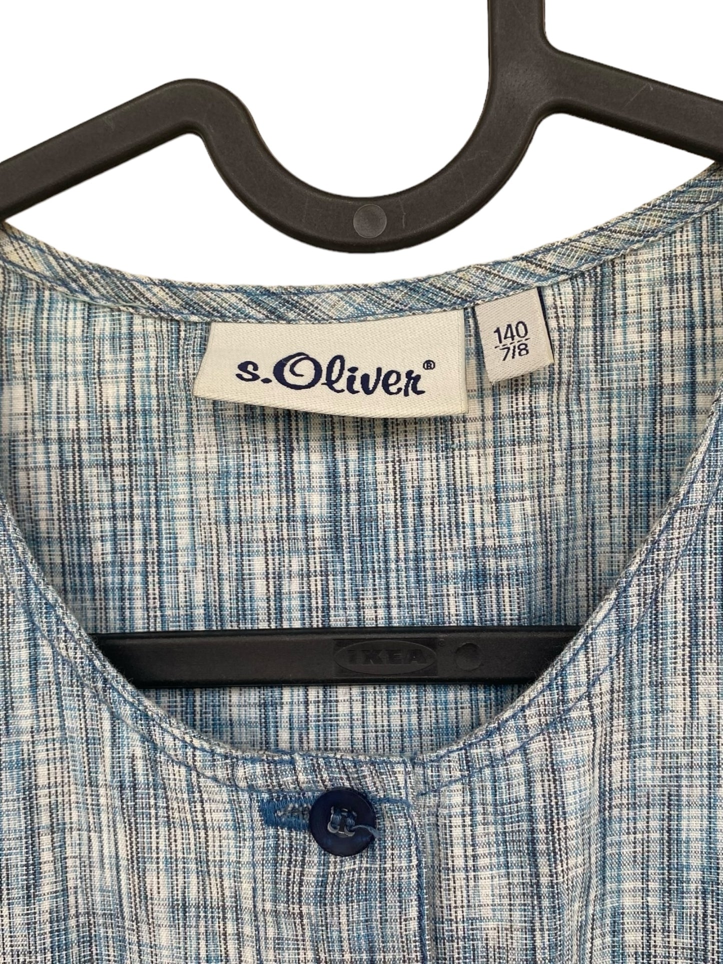 Vintage S.Oliver crop shirt 🩵