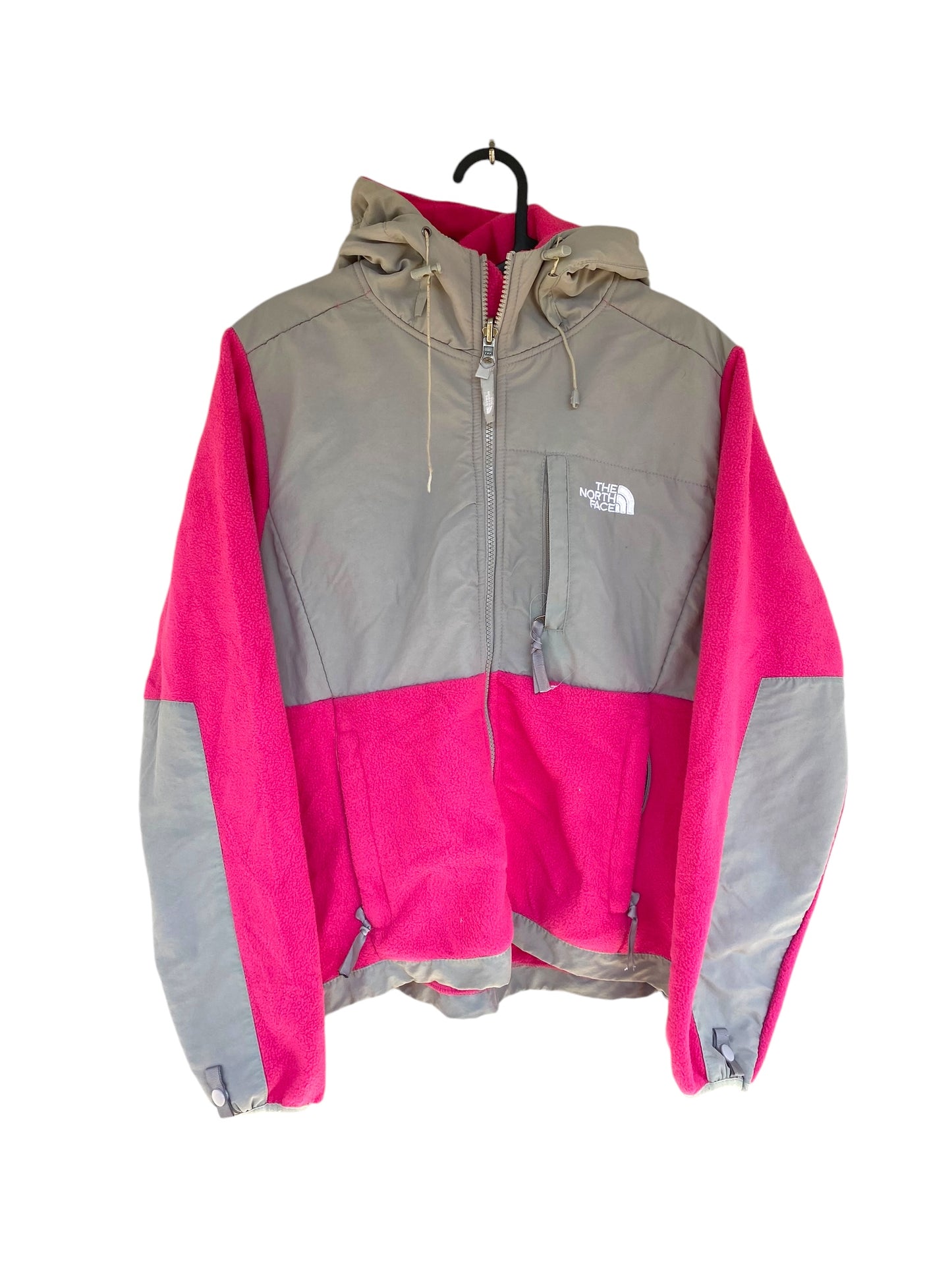 Fuchsia-Grey The North Face Denali fleece